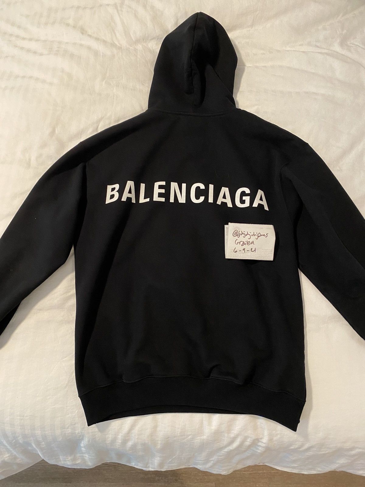 Balenciaga discount hoodie grailed