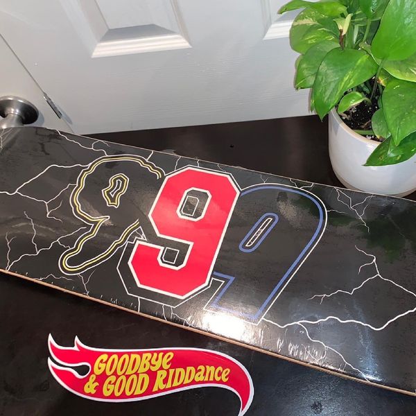 999 Club Juice Wrld GBGR Skate Deck Grailed