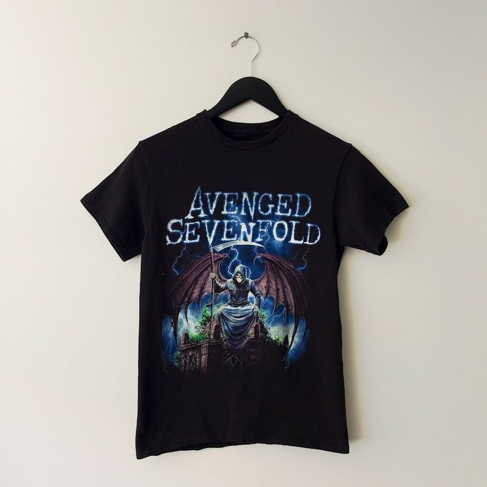 Band Tees Avenged Sevenfold Band Shirt Tour Heavy Metal Concert Rock ...