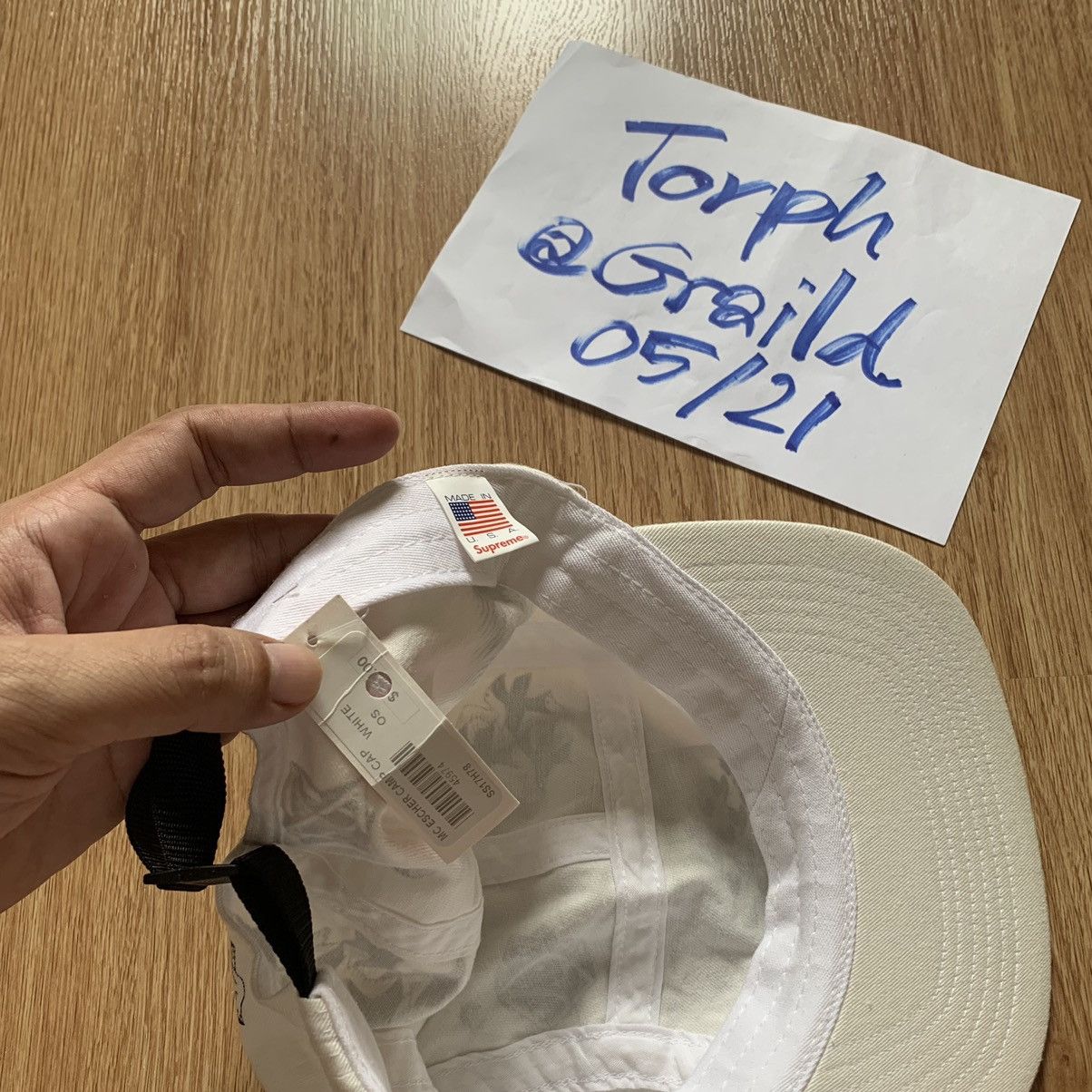 Supreme orders MC Escher Hat White