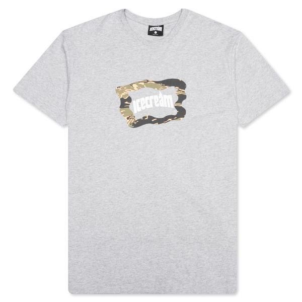 Billionaire Boys Club × Icecream Icecream x BBC 2021 CAMO SS TEE - HEATHER GREY / L Size US L / EU 52-54 / 3 - 1 Thumbnail