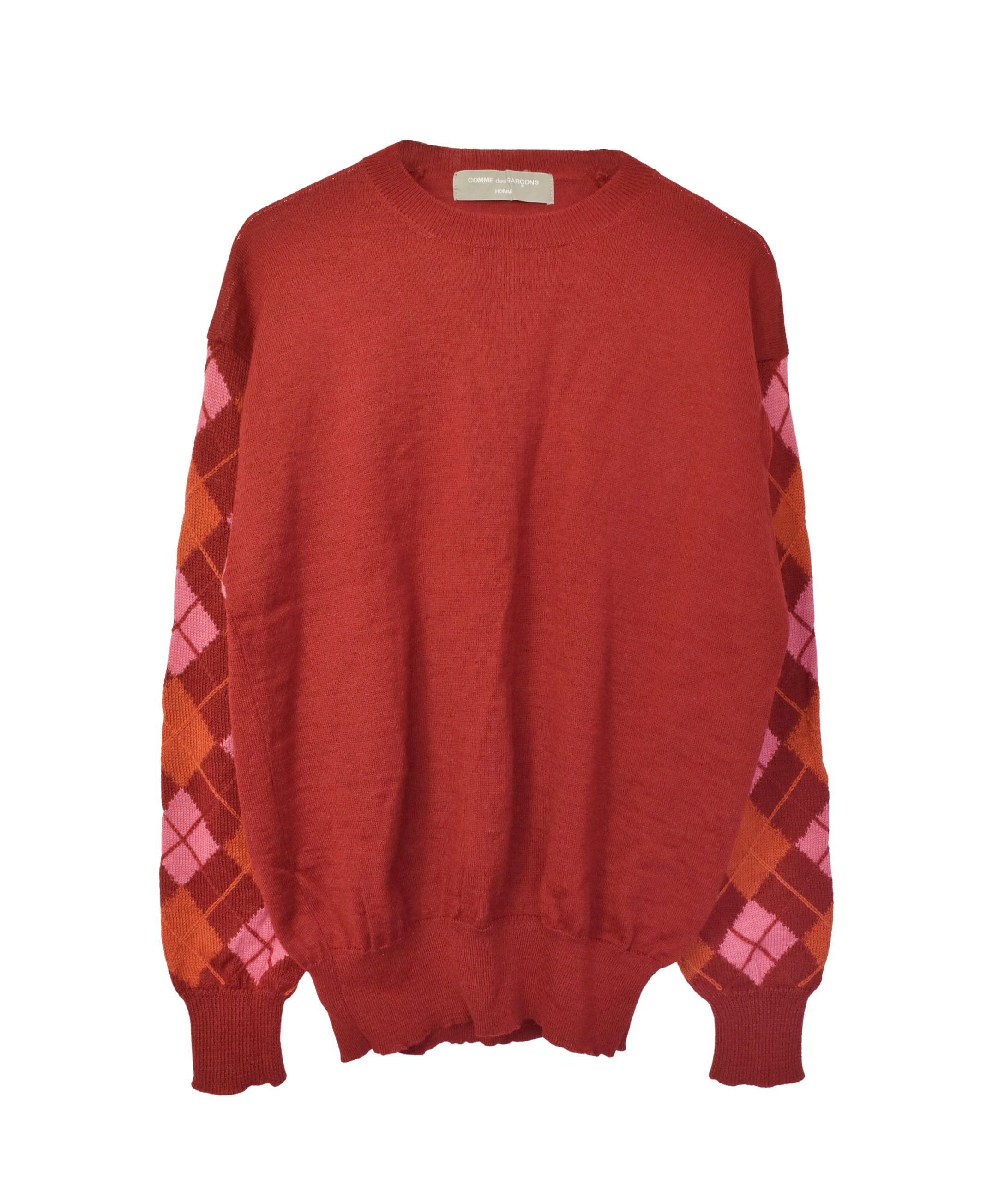 Comme des Garcons COMME des GARCONS/checker knit sweater/22016 - 0406 78.19 Size US L / EU 52-54 / 3 - 1 Thumbnail