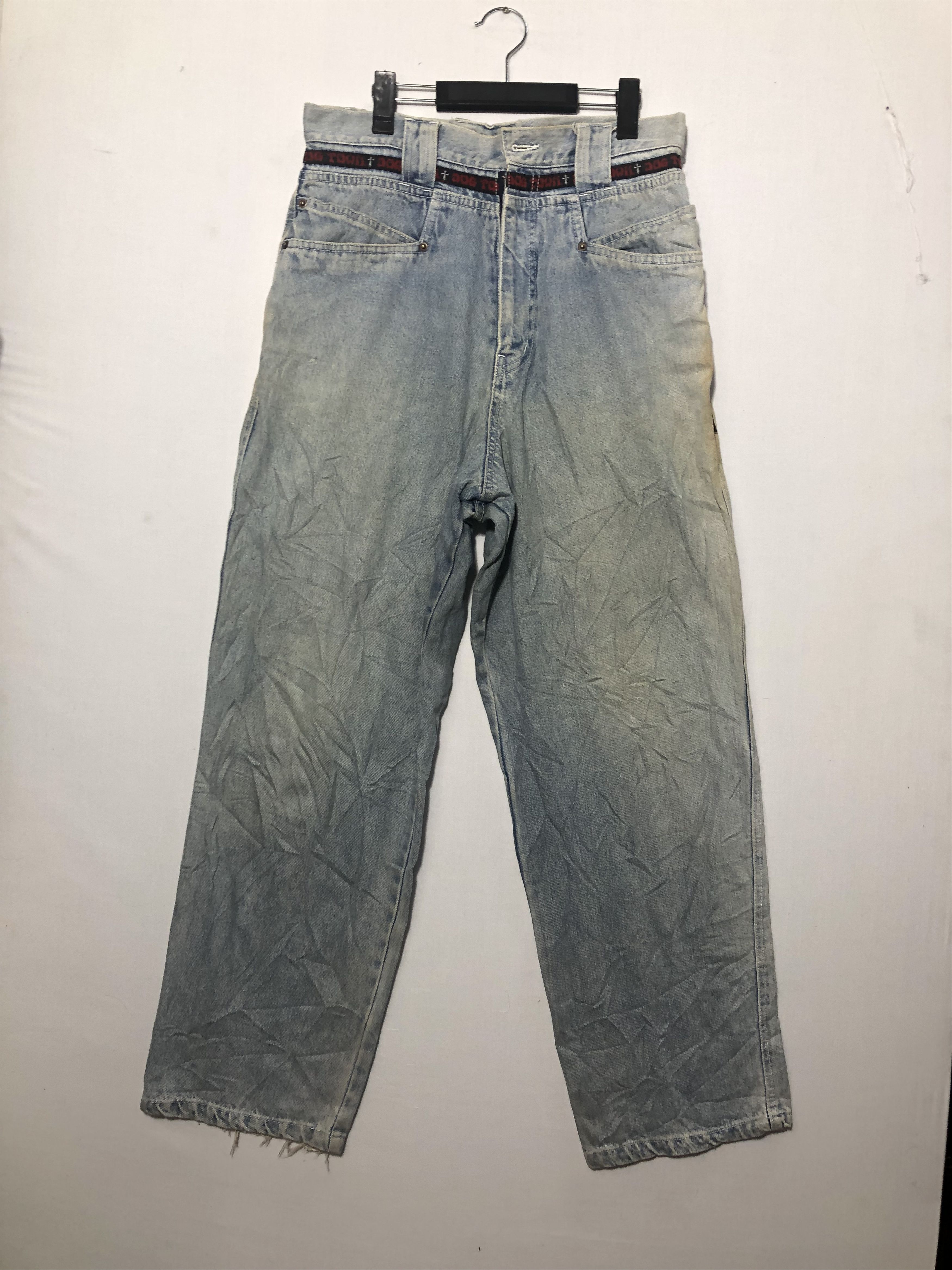 StraightFaded TOWN DOG MULTIPOCKET FADED DENIM PANTS Size US 30 / EU 46 - 1 Thumbnail
