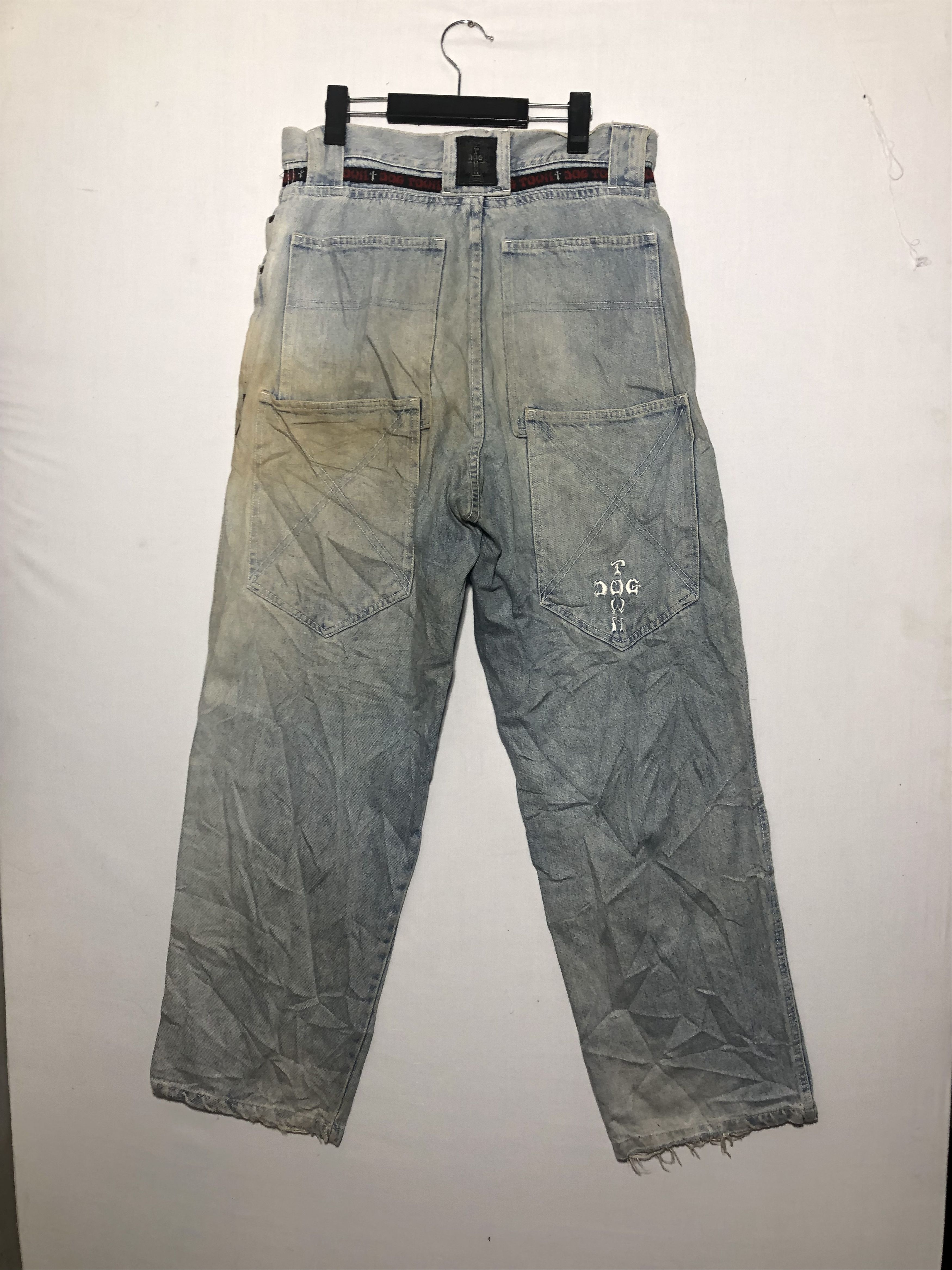 StraightFaded TOWN DOG MULTIPOCKET FADED DENIM PANTS Size US 30 / EU 46 - 4 Thumbnail