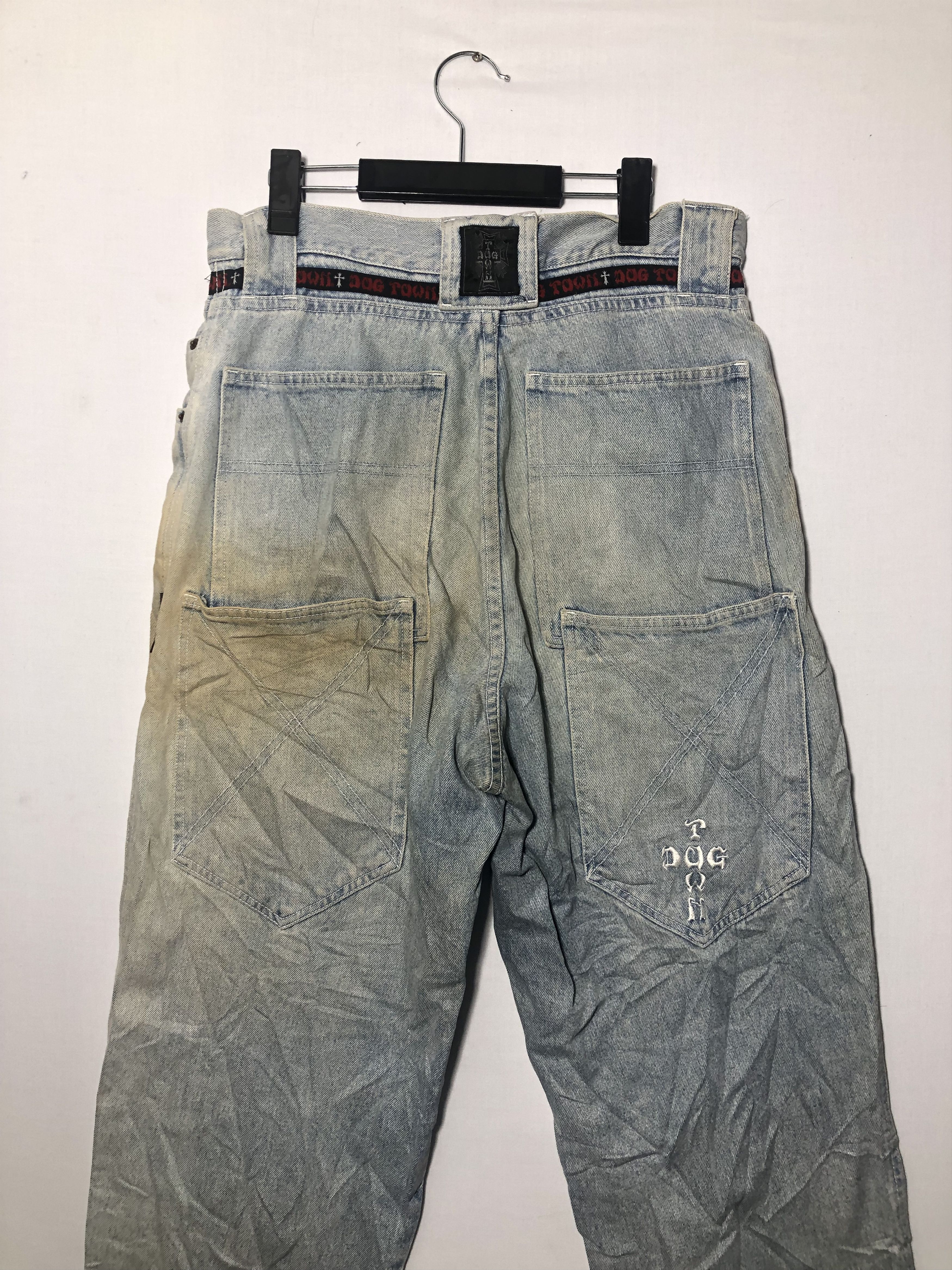 StraightFaded TOWN DOG MULTIPOCKET FADED DENIM PANTS Size US 30 / EU 46 - 6 Thumbnail