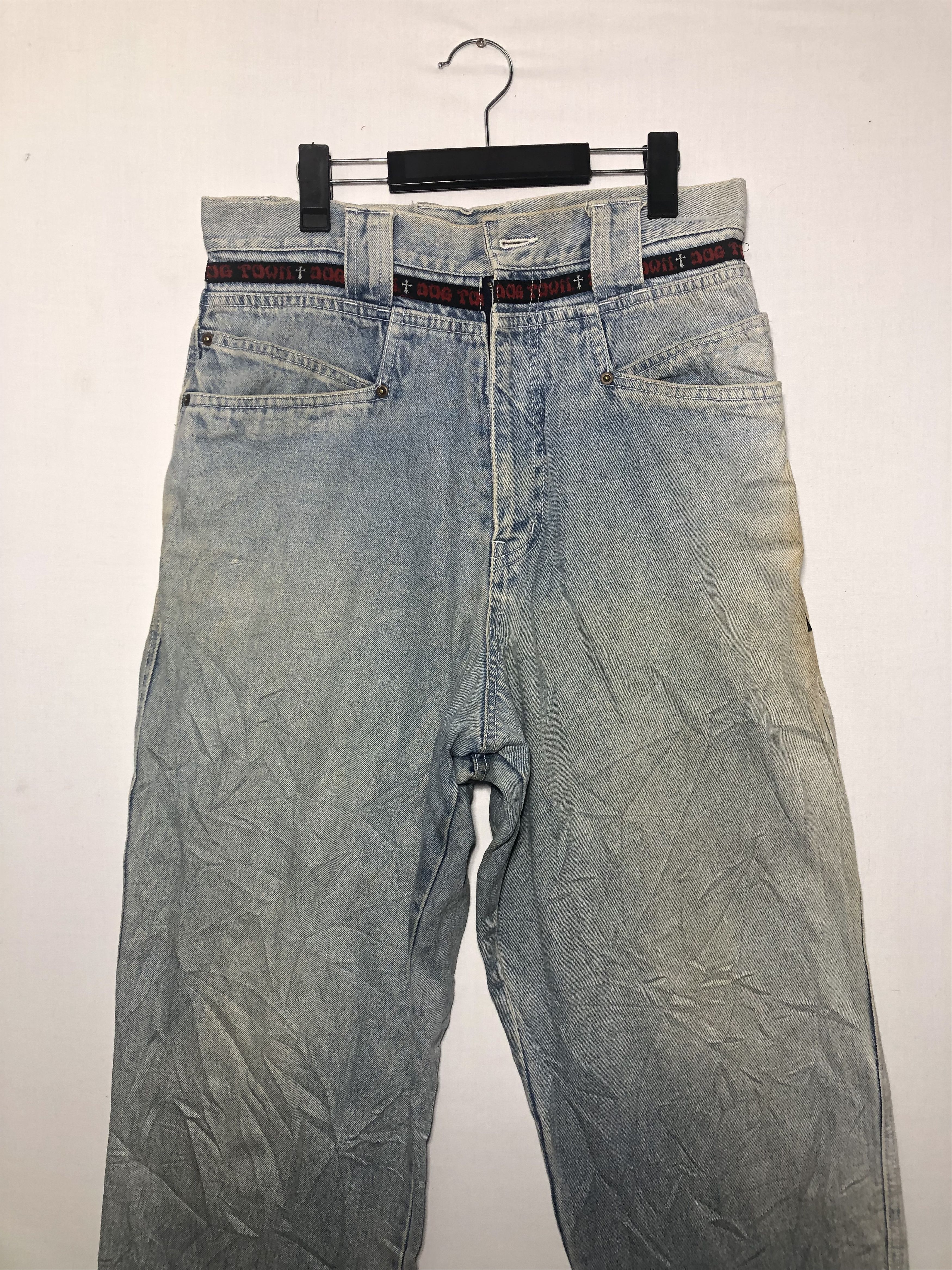 StraightFaded TOWN DOG MULTIPOCKET FADED DENIM PANTS Size US 30 / EU 46 - 2 Thumbnail