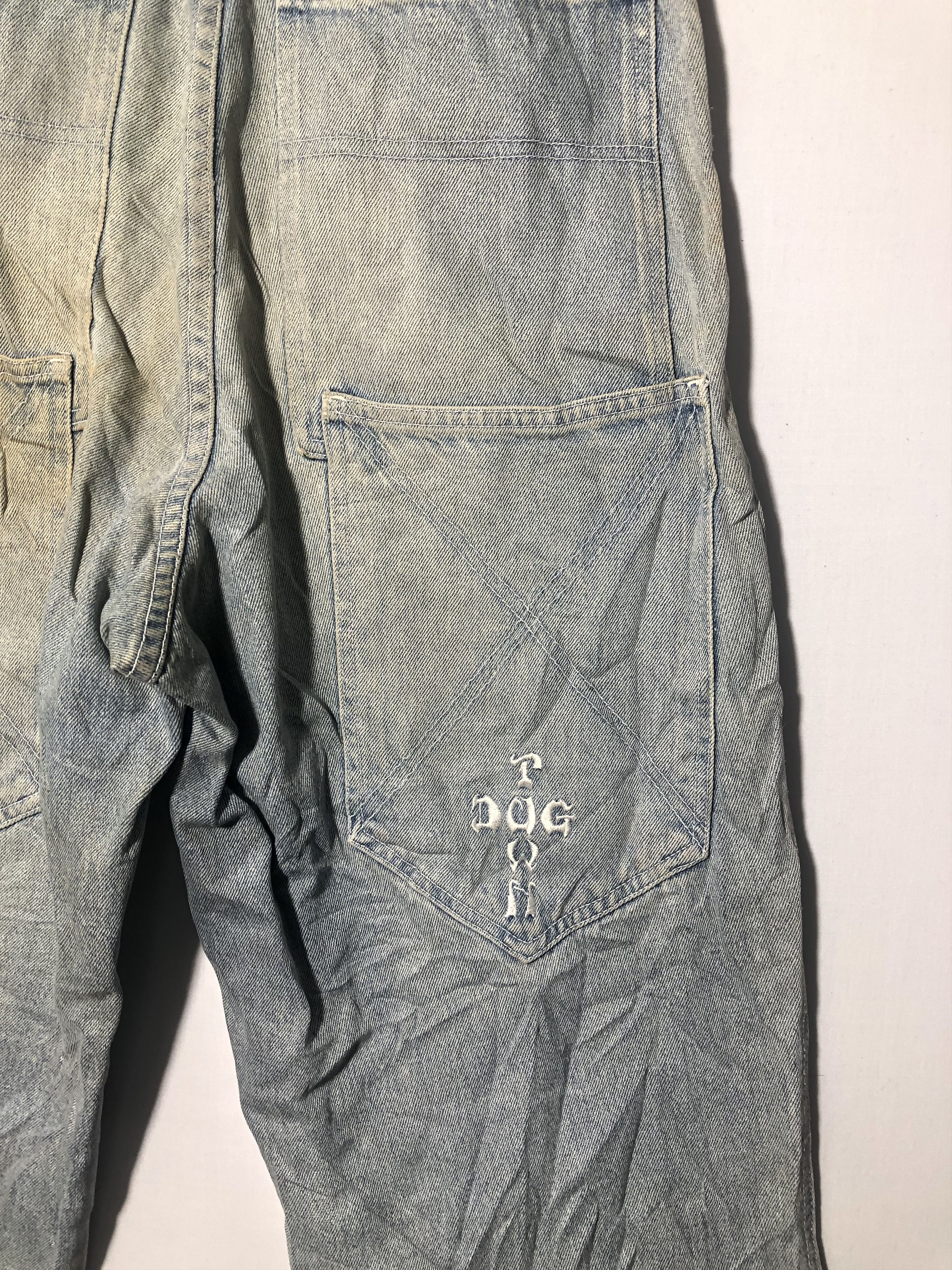 StraightFaded TOWN DOG MULTIPOCKET FADED DENIM PANTS Size US 30 / EU 46 - 7 Thumbnail
