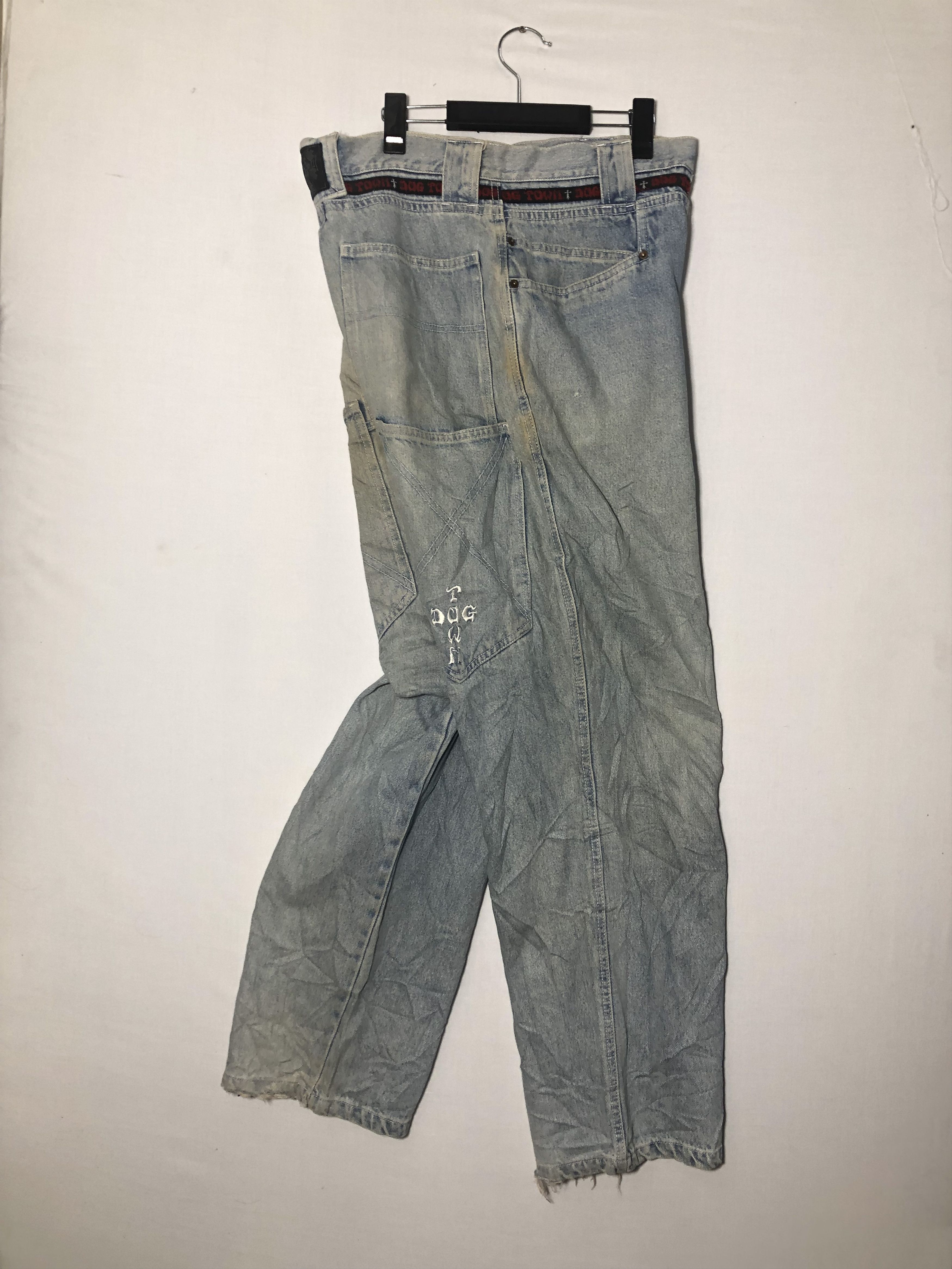StraightFaded TOWN DOG MULTIPOCKET FADED DENIM PANTS Size US 30 / EU 46 - 14 Thumbnail