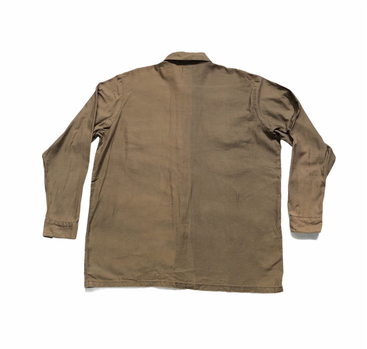 Japanese Brand Houston Us Navy Seabees Utility Army Shirt Size US L / EU 52-54 / 3 - 2 Thumbnail