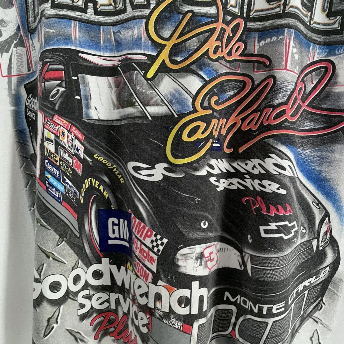 Nascar Dale Earnhardt MAN of sale Steel tee