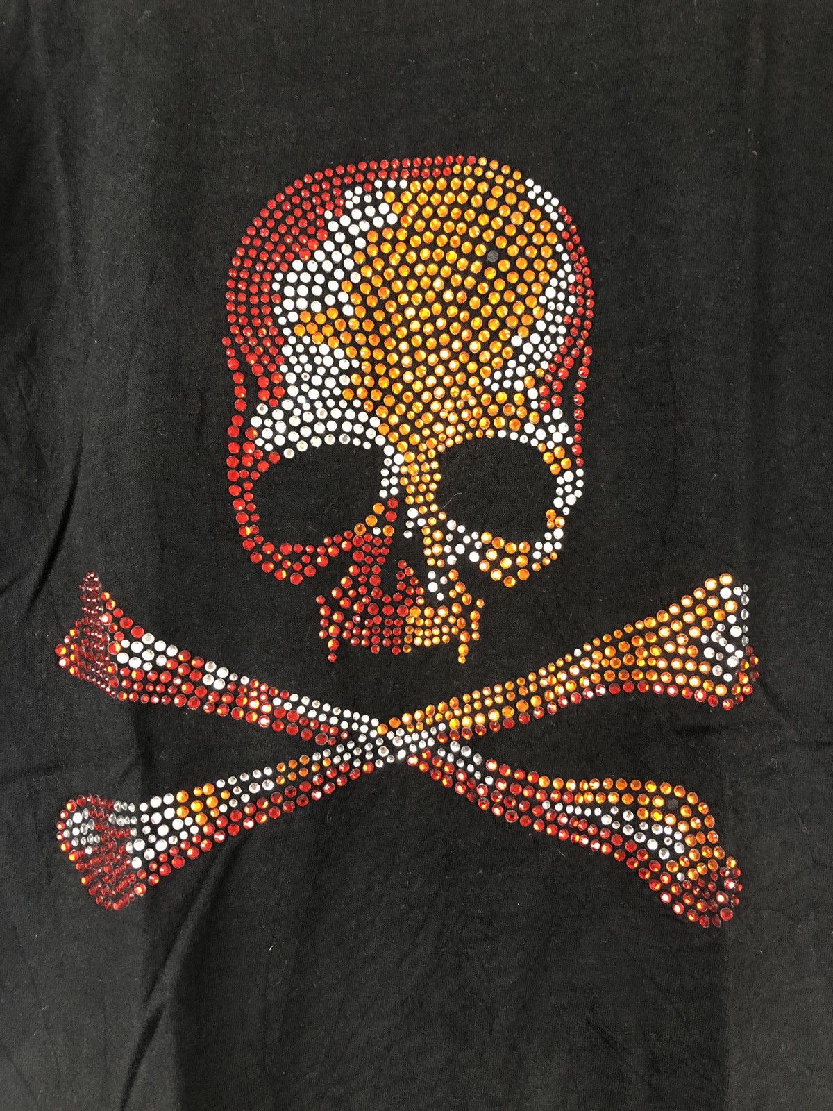 Roen Roen Skull Swarovski T-Shirt Size US S / EU 44-46 / 1 - 2 Thumbnail