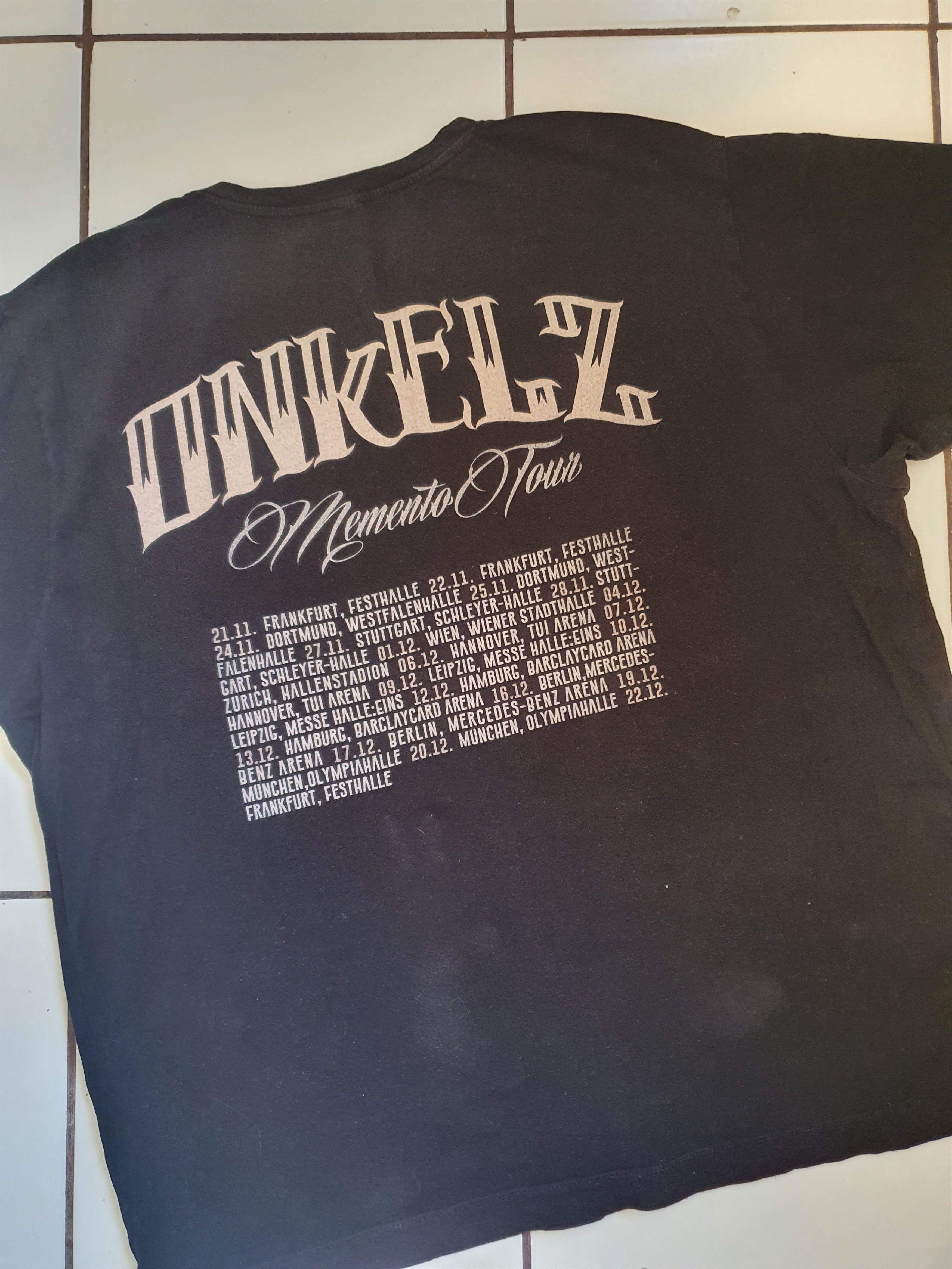 Band Tees Bohse Onkelz Memento 2016 tour t-shirt,sz 3XL Size US XXL / EU 58 / 5 - 8 Thumbnail