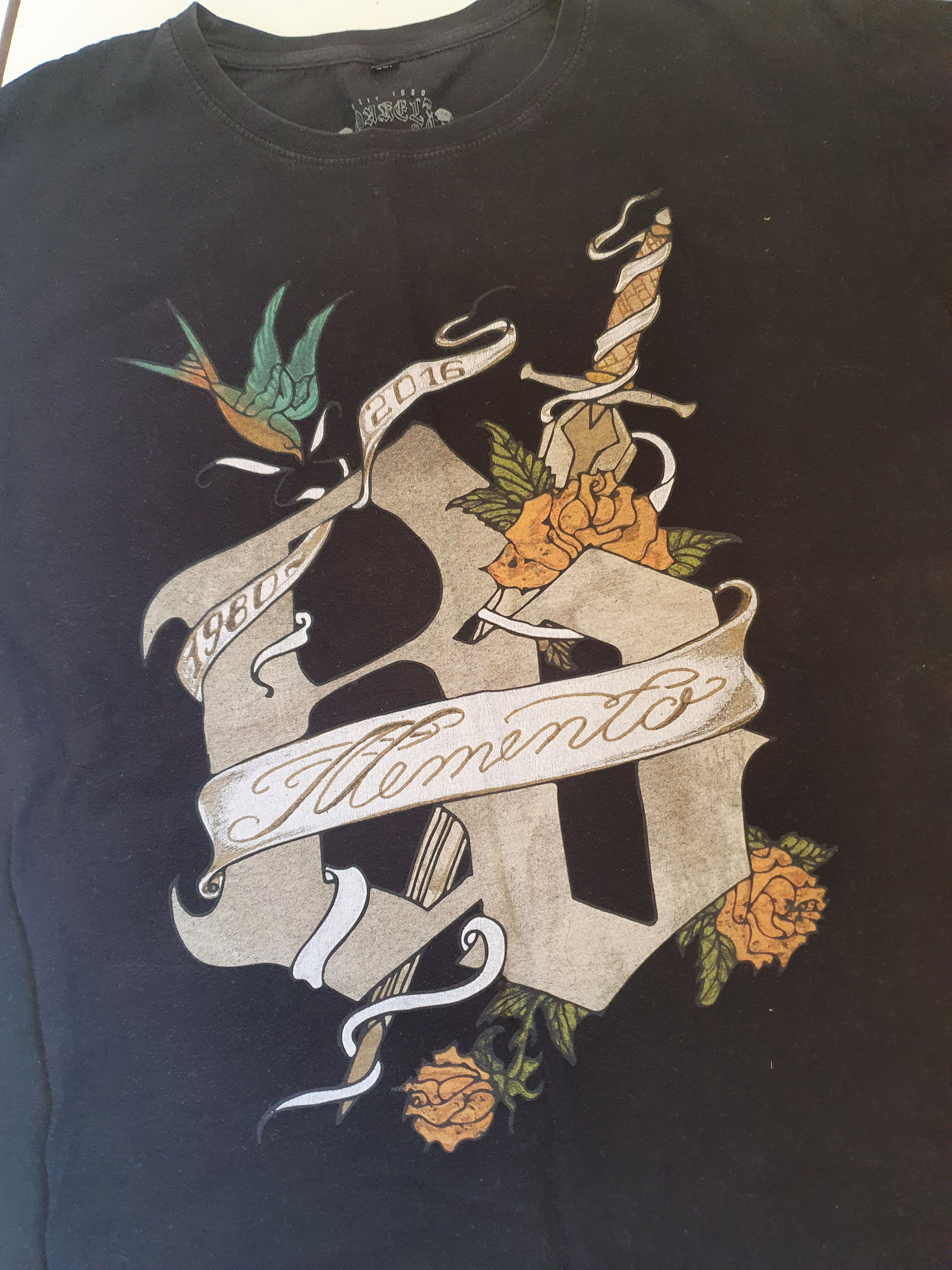 Band Tees Bohse Onkelz Memento 2016 tour t-shirt,sz 3XL Size US XXL / EU 58 / 5 - 3 Thumbnail