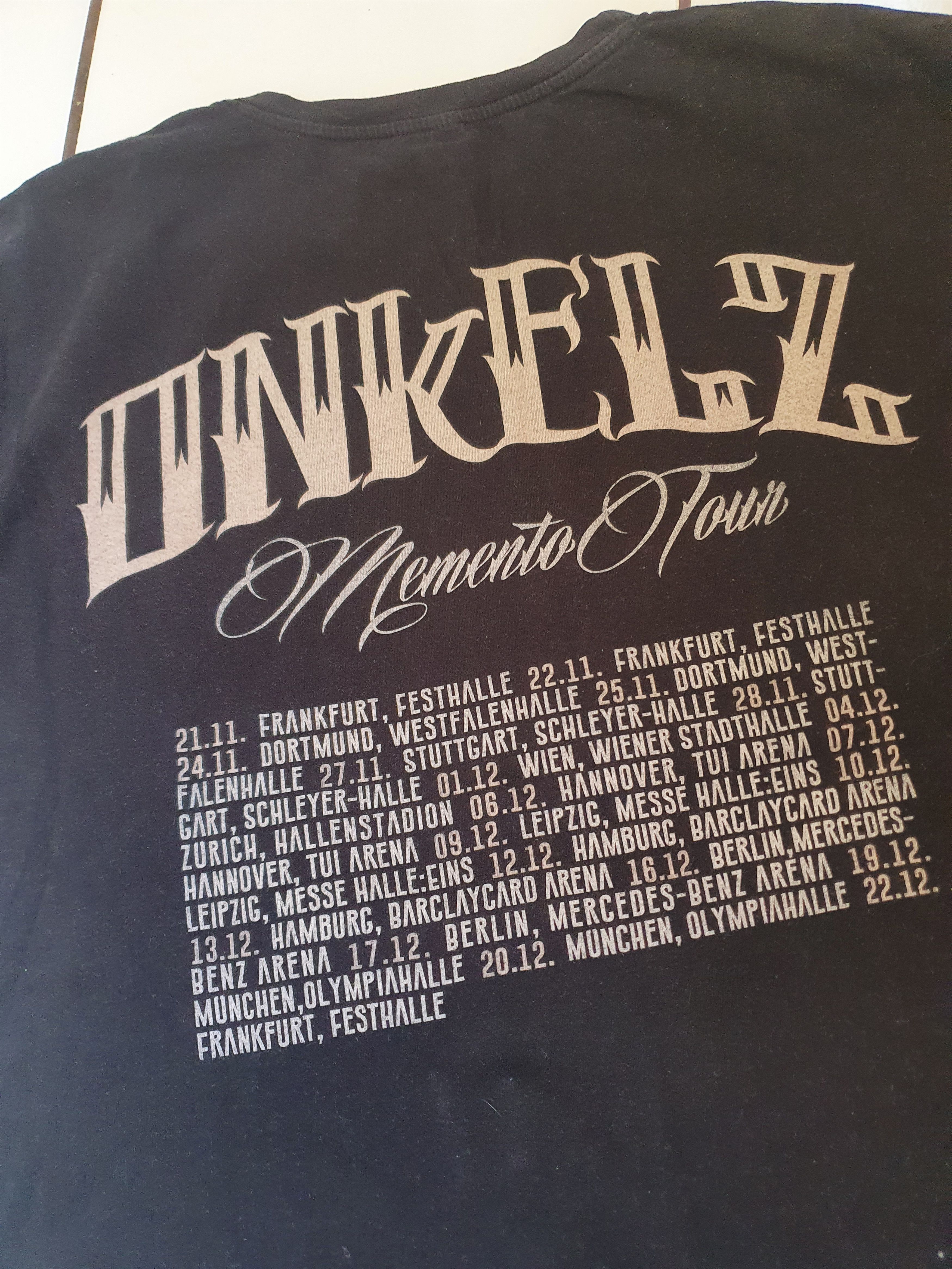 Band Tees Bohse Onkelz Memento 2016 tour t-shirt,sz 3XL Size US XXL / EU 58 / 5 - 9 Thumbnail