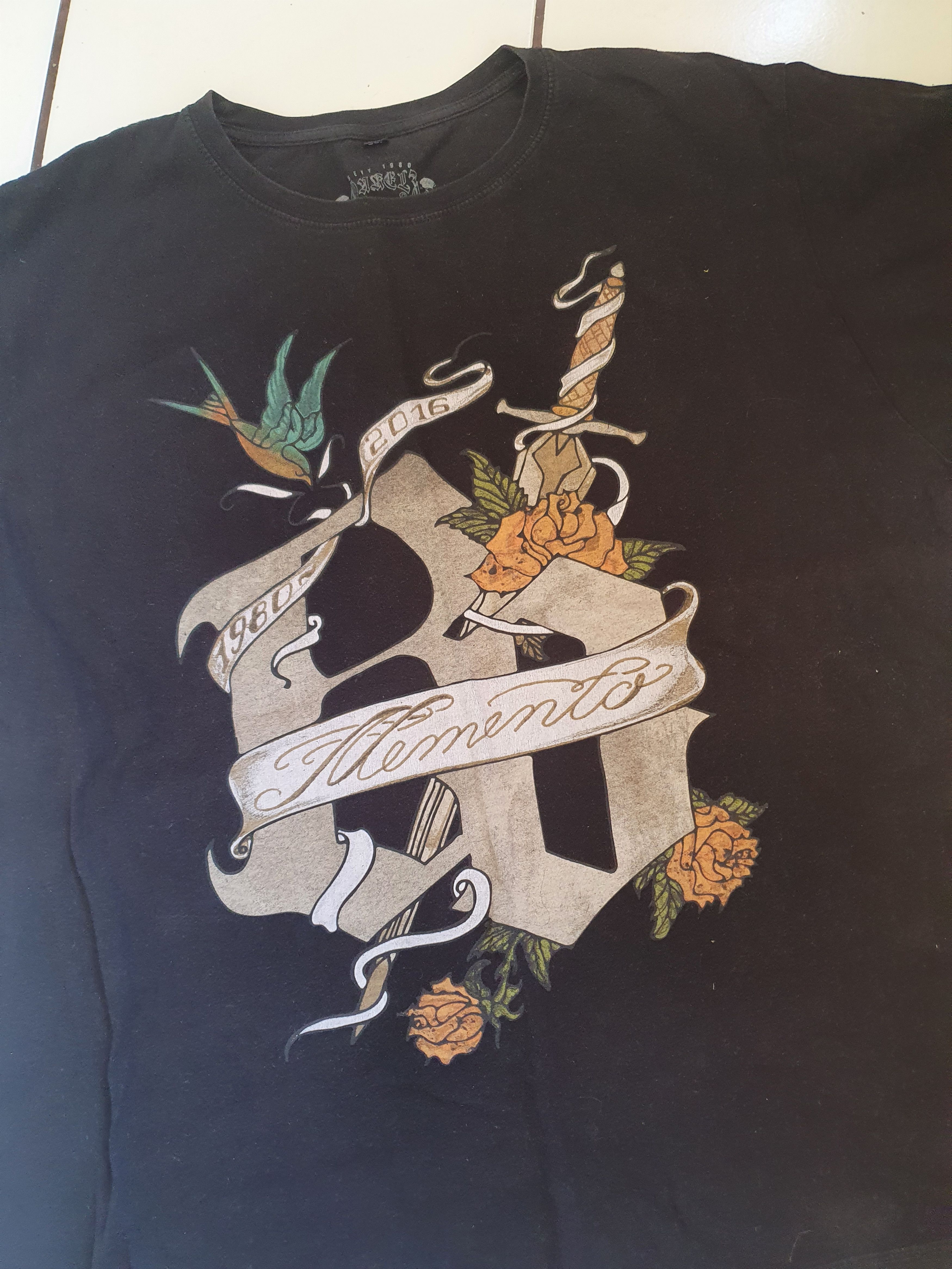 Band Tees Bohse Onkelz Memento 2016 tour t-shirt,sz 3XL Size US XXL / EU 58 / 5 - 1 Thumbnail
