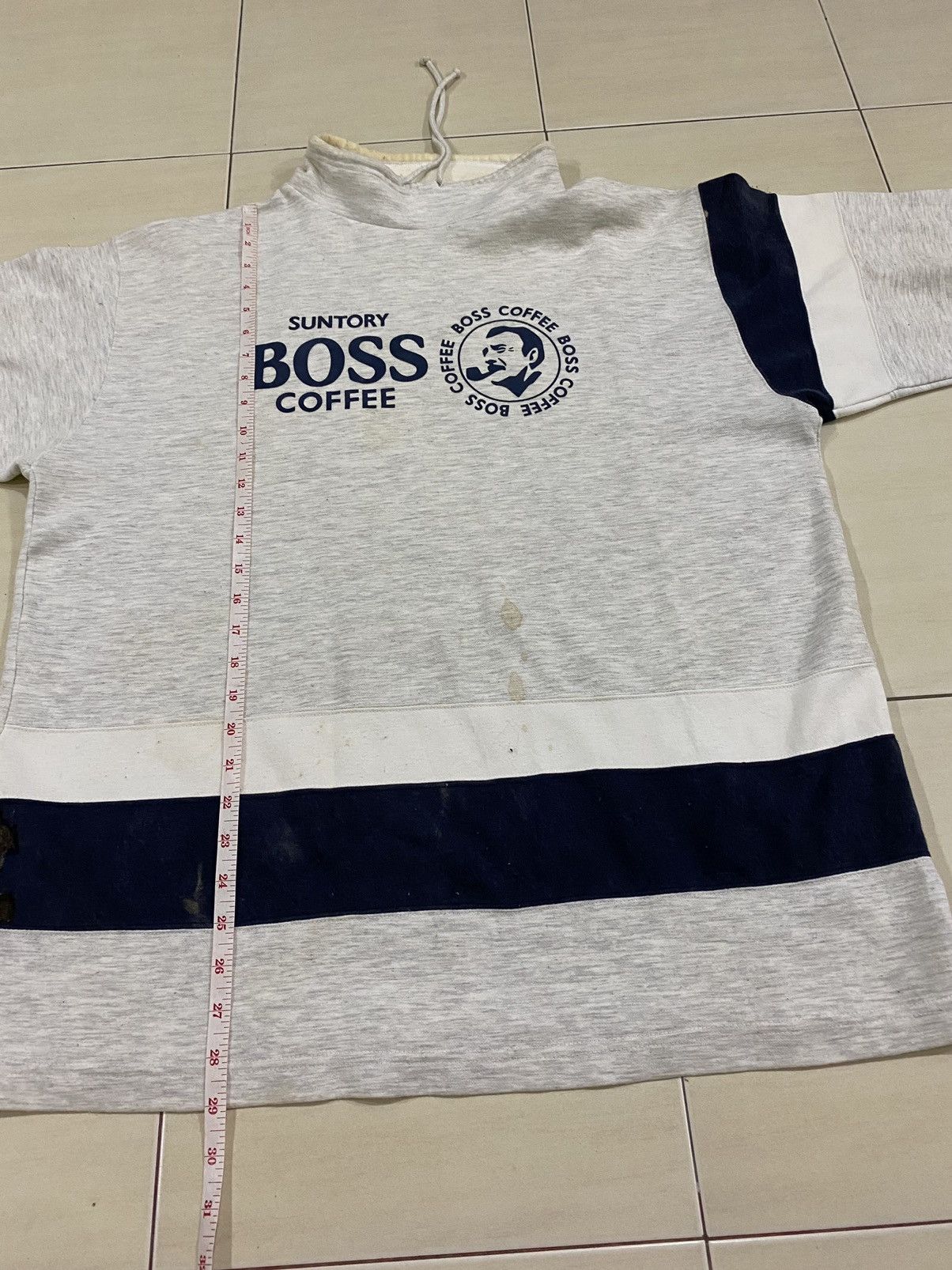 Other × Vintage Suntory Boss Coffee sweatshirt Size US L / EU 52-54 / 3 - 8 Thumbnail