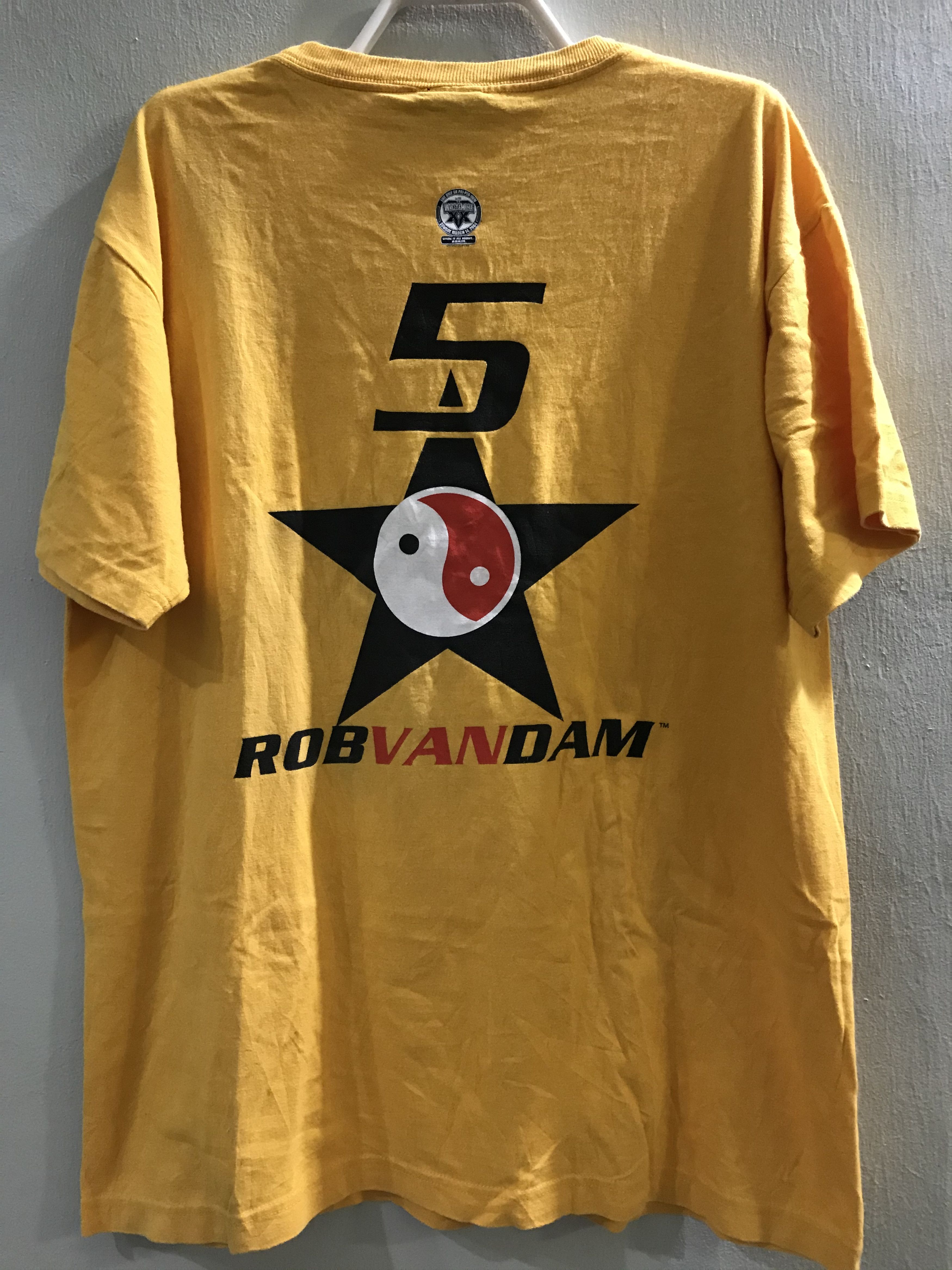 Sports Specialties WWE Wrestlemania XX RVD Rob Van Dam T-Shirt Size US XL / EU 56 / 4 - 2 Thumbnail