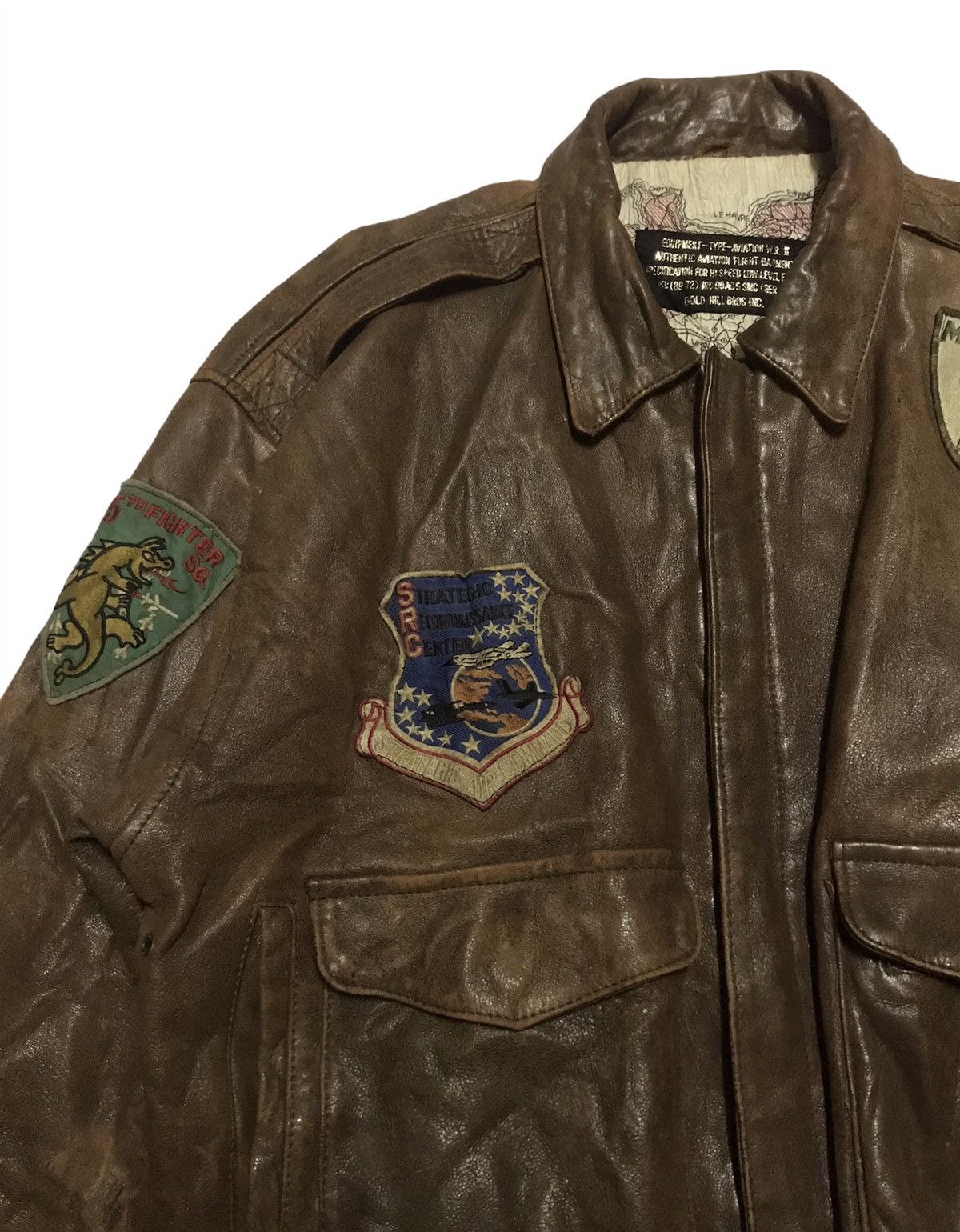 Avirex 🔥VTG Avirex Aviator Flight Jacket Size US M / EU 48-50 / 2 - 2 Thumbnail