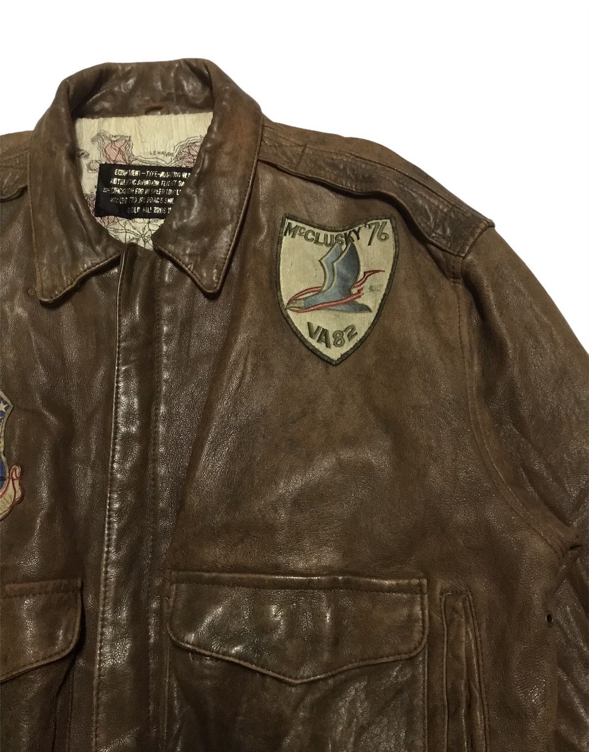 Avirex 🔥VTG Avirex Aviator Flight Jacket Size US M / EU 48-50 / 2 - 3 Thumbnail