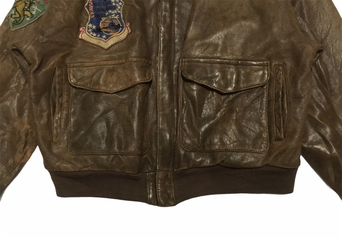 Avirex 🔥VTG Avirex Aviator Flight Jacket Size US M / EU 48-50 / 2 - 4 Thumbnail
