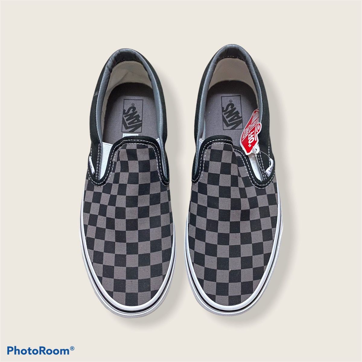Vans black pewter checkerboard sales