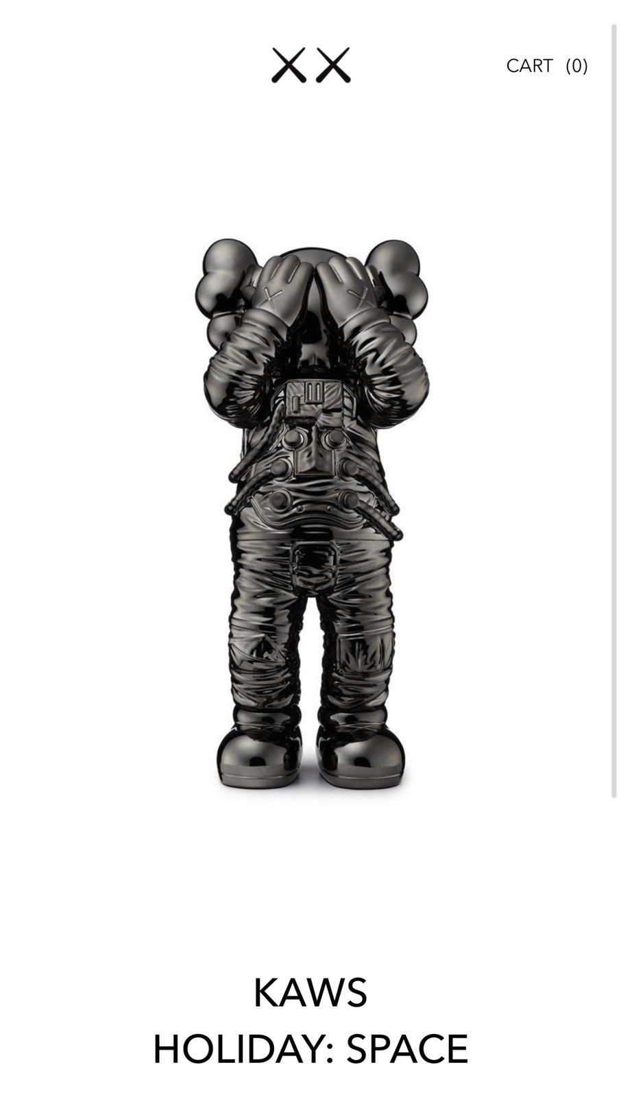 Kaws KAWS Holiday Space Figure | Grailed