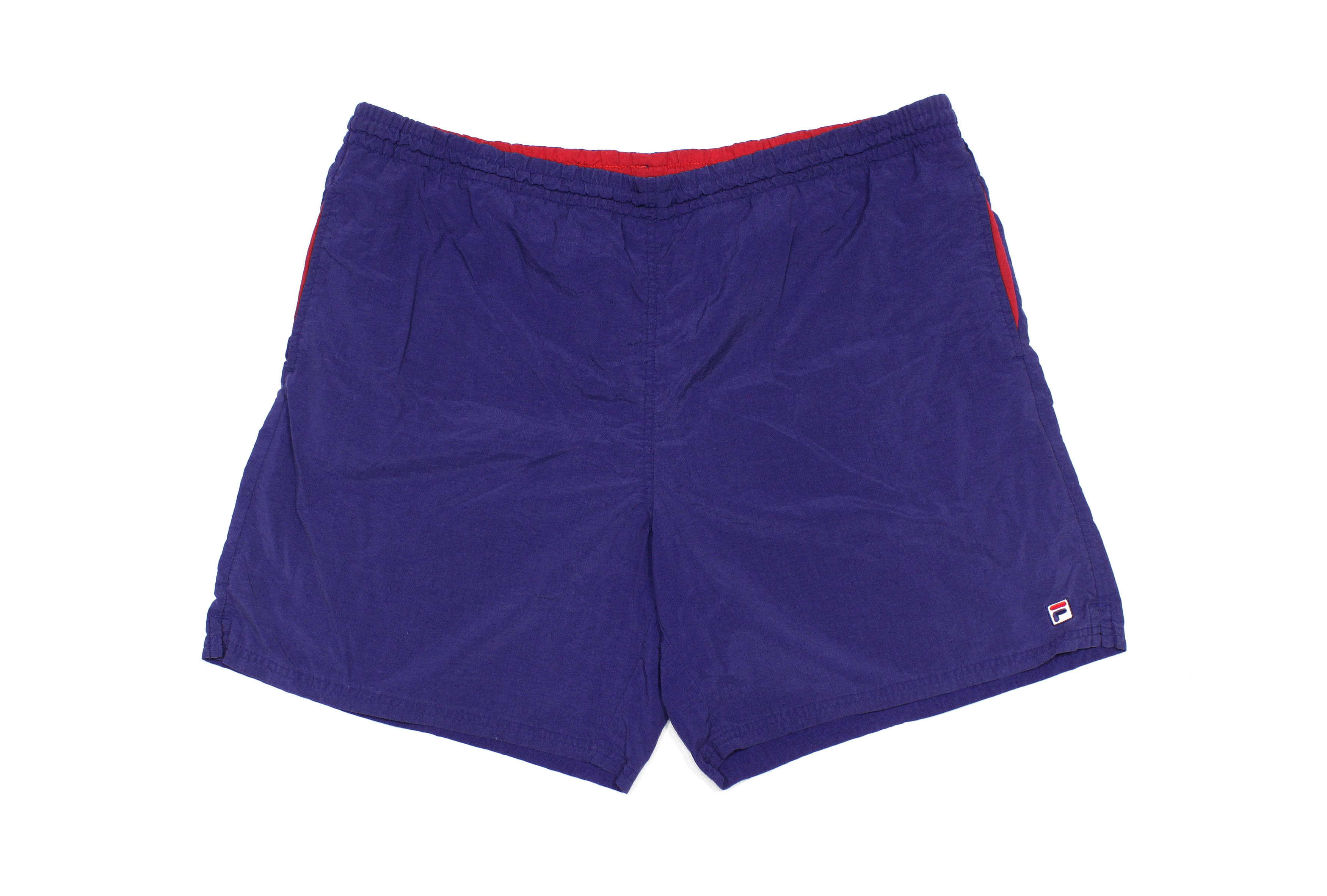 Fila 90S Big Logo Nylon Swim Shorts Vintage XXL Size Size US 38 / EU 54 - 1 Thumbnail