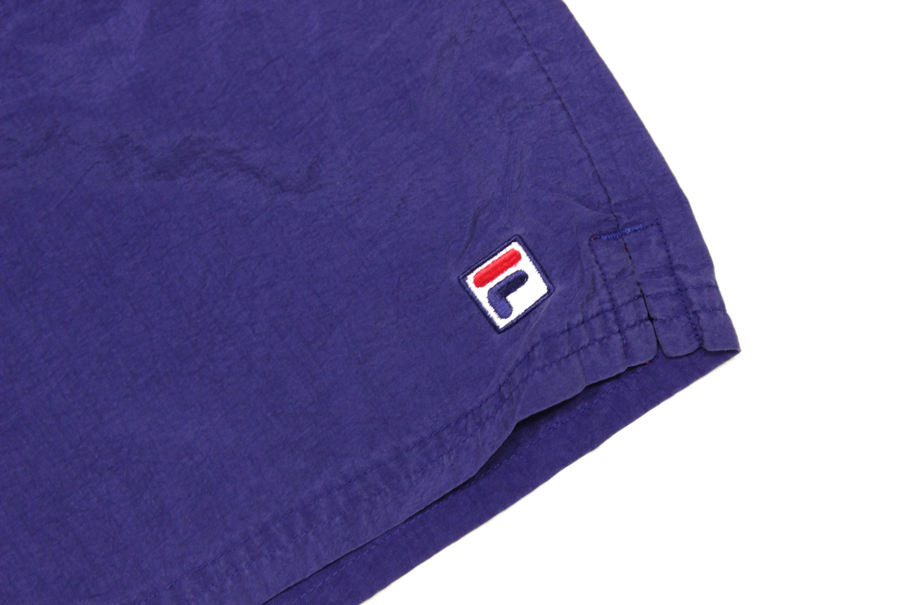 Fila 90S Big Logo Nylon Swim Shorts Vintage XXL Size Size US 38 / EU 54 - 3 Thumbnail