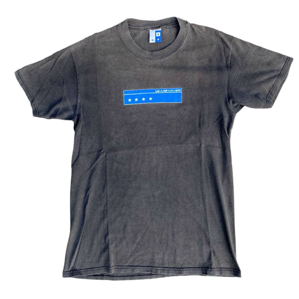 Fourstar Skateboarding faded slate vintage skate tee