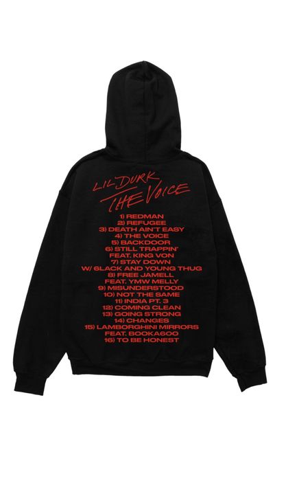 Lil durk the online voice hoodie