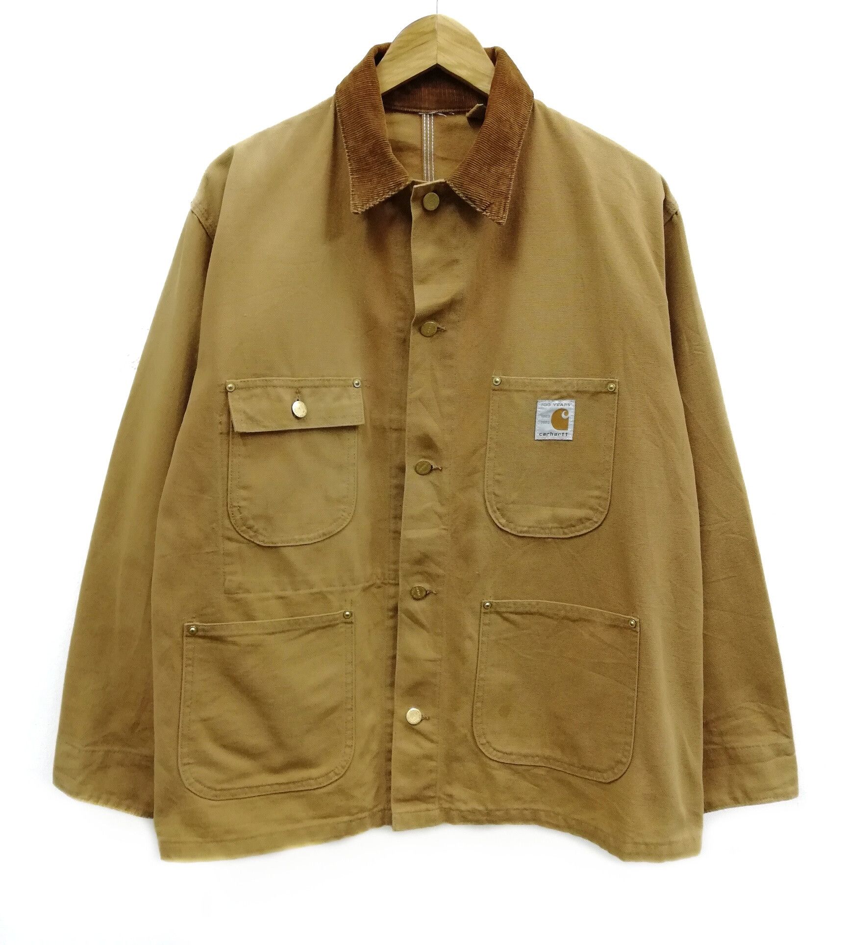 Vintage Carhartt Duck Brown Mens Insulated Chore Coat Spell