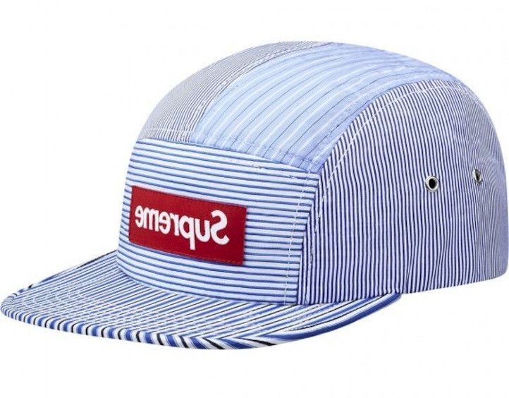 Supreme SUPREME COMME des GARCONS CDG SS12 Blue Striped Seersucker