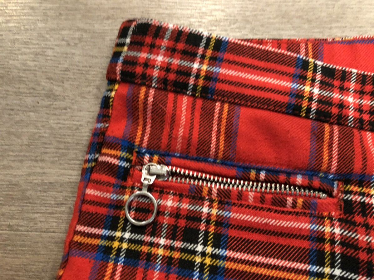 Japanese Brand × Vintage Vintage Punk Plaid Pants Red Yellow Blue unisex size 31 Size US 31 - 7 Thumbnail