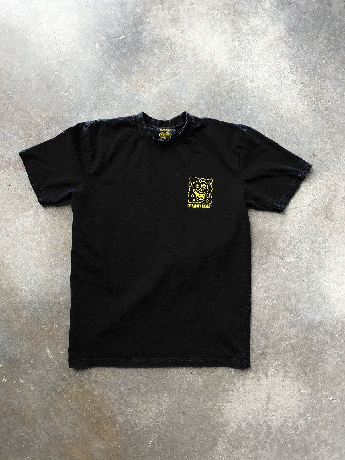 Market Chinatown Market Sponge Bob Square Pants Tee Black Large 🥣 Size US L / EU 52-54 / 3 - 3 Thumbnail
