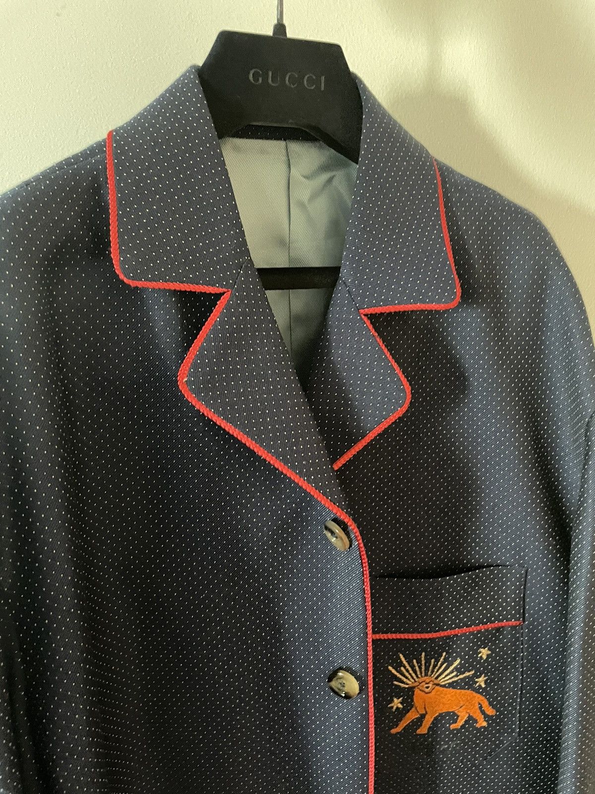 Gucci Super Runway Gucci Pajama Blazer Limited Edition Size 54R - 13 Thumbnail