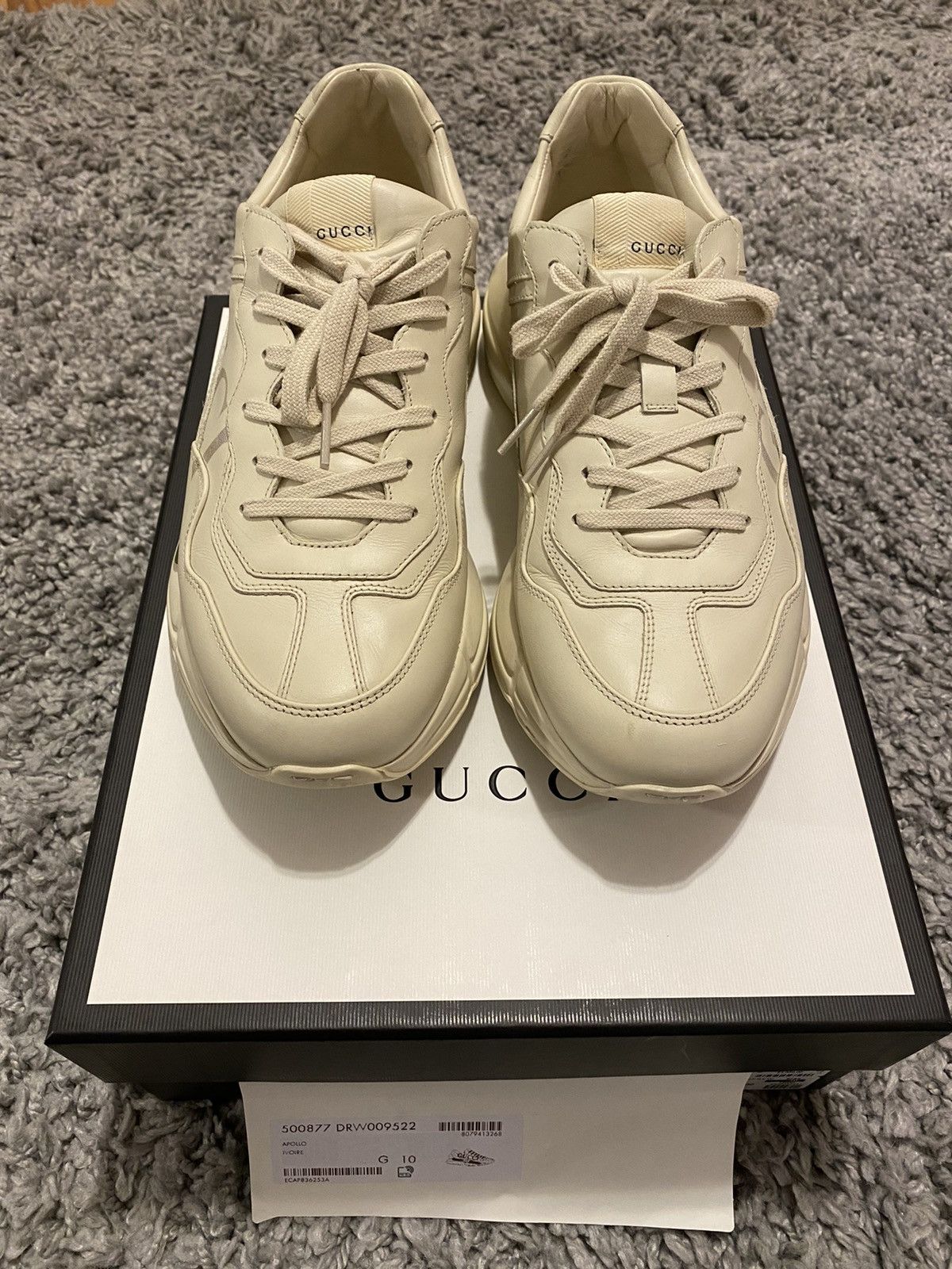 Gucci Gucci Rython Logo Sneaker | Grailed