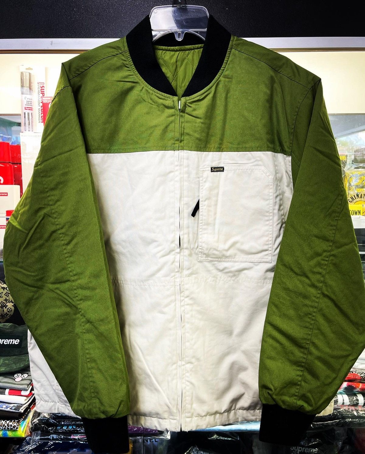 Supreme Reversible Tech Work Jacket