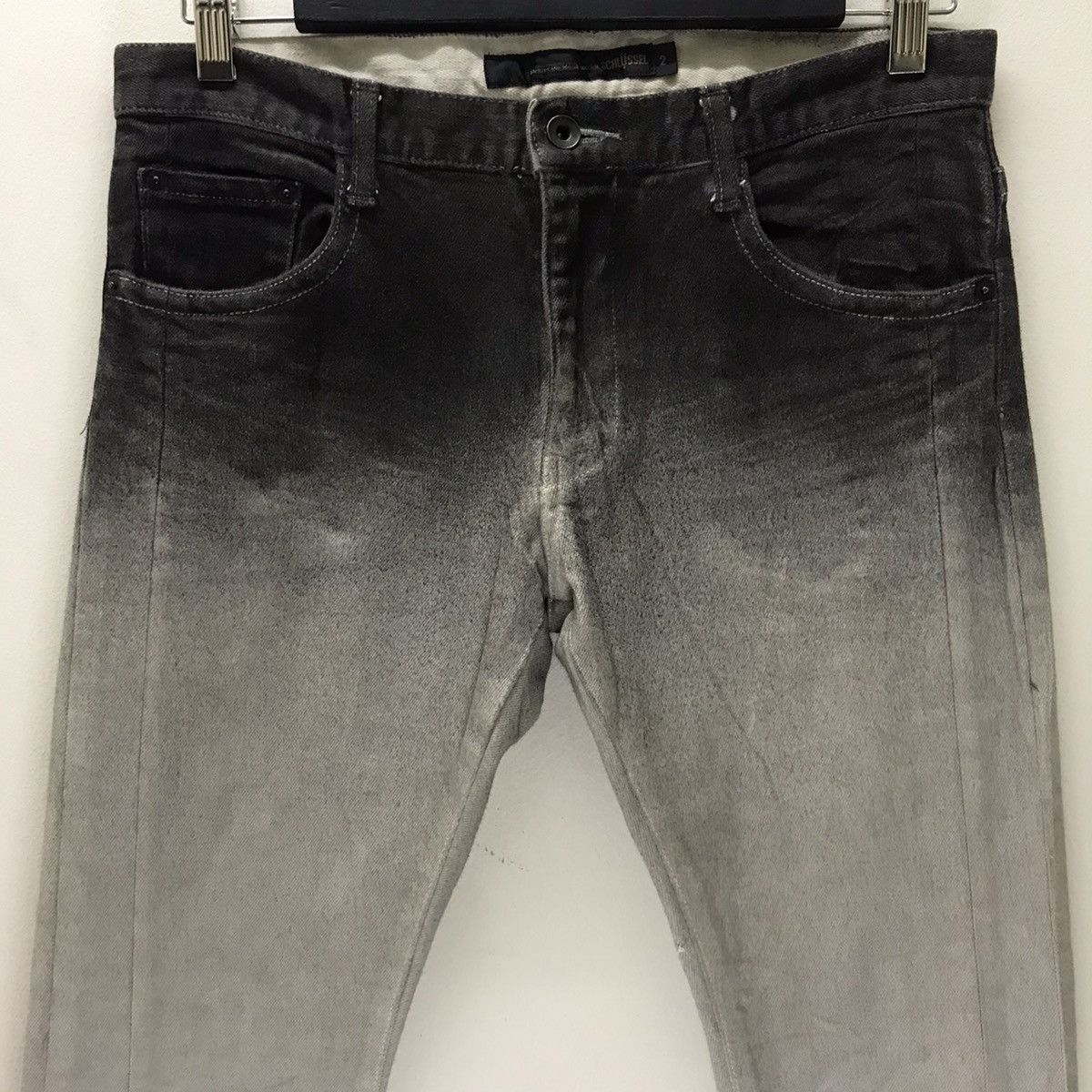 Schlussel Schlussel Denim Coated Painter Jeans ‘die musik spielen Size US 32 / EU 48 - 3 Thumbnail