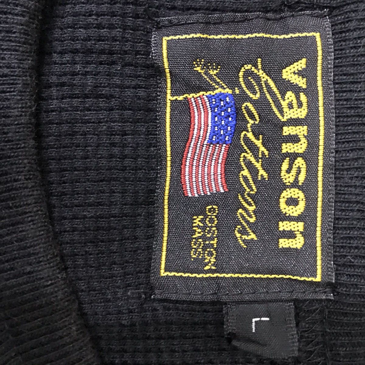 Vanson Leathers Vintage Vanson Leather Sacred Team Waffle Shirt Size US L / EU 52-54 / 3 - 6 Thumbnail