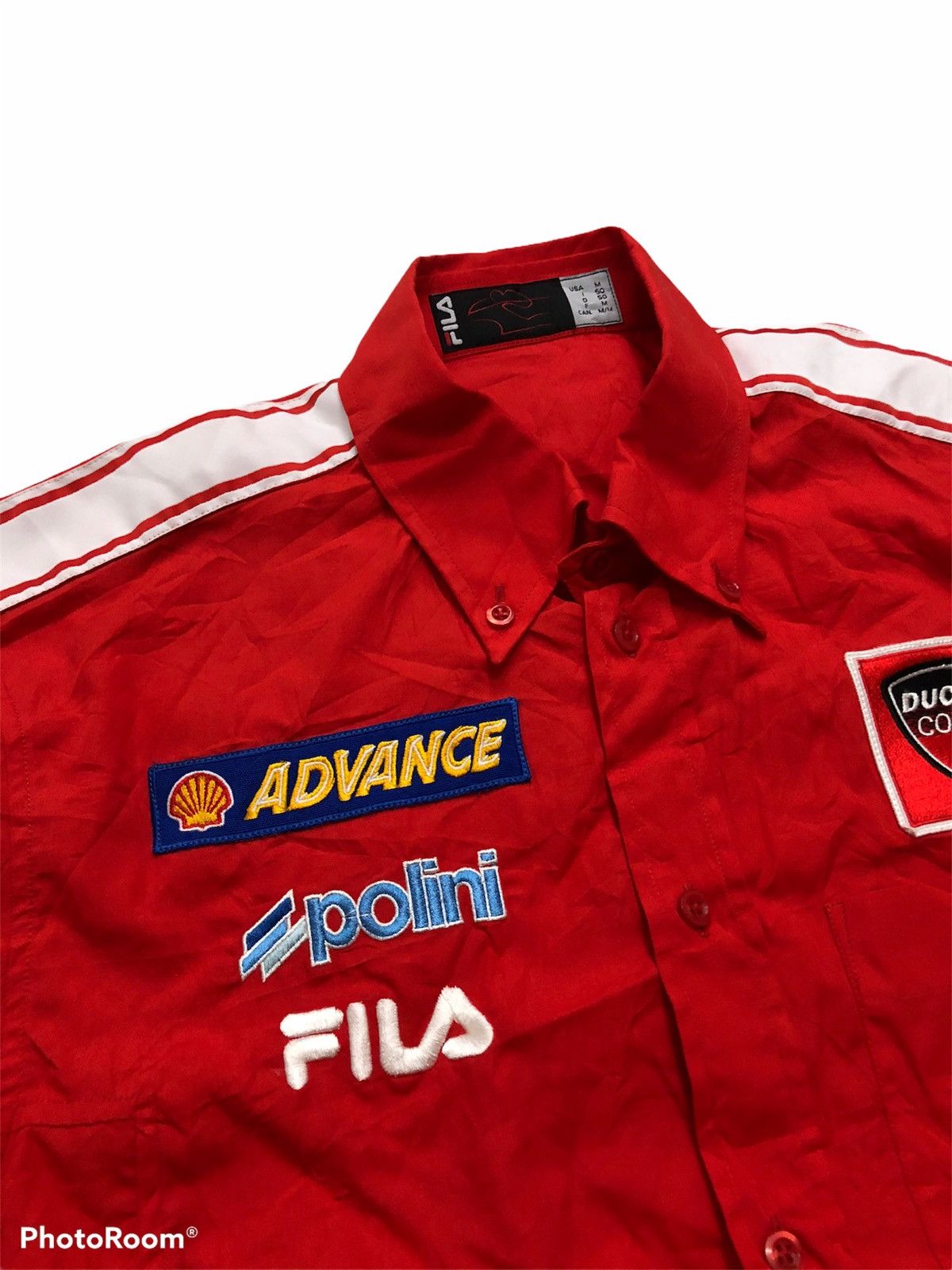 Ducati × Fila Made In Romania Ducati Forse Fila Podium Shirt Size US M / EU 48-50 / 2 - 7 Thumbnail