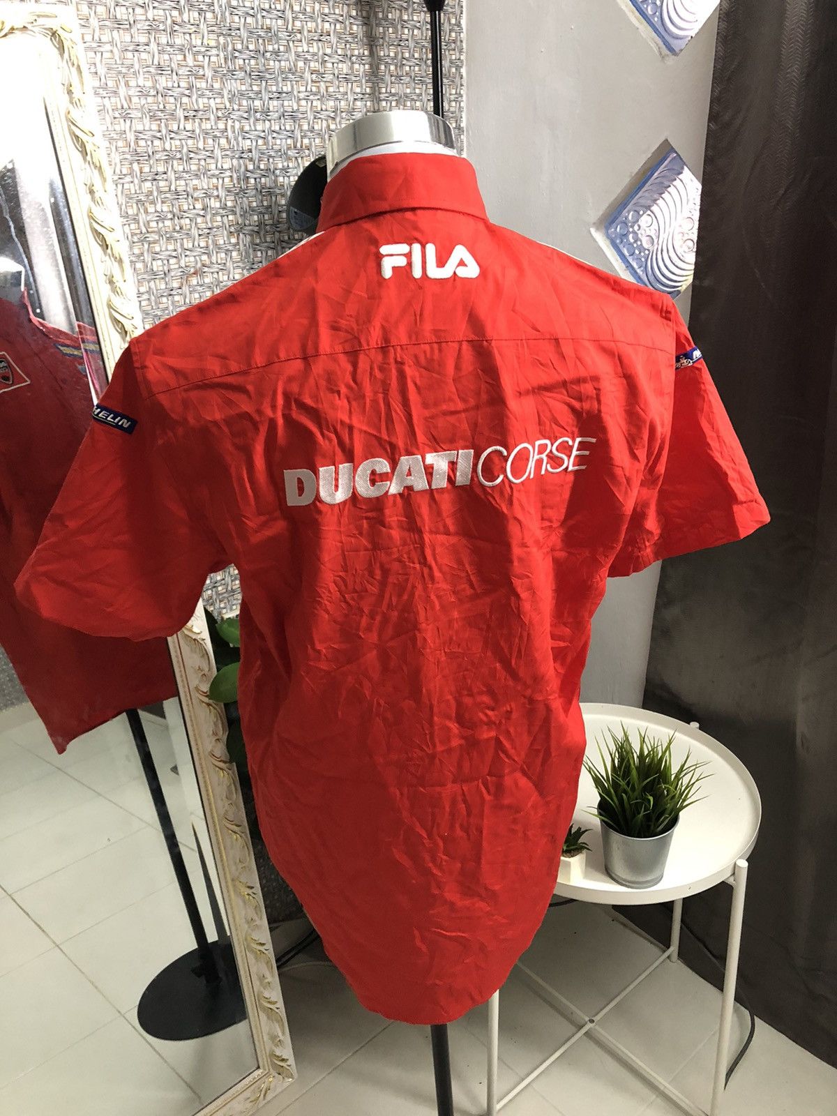Ducati × Fila Made In Romania Ducati Forse Fila Podium Shirt Size US M / EU 48-50 / 2 - 3 Thumbnail