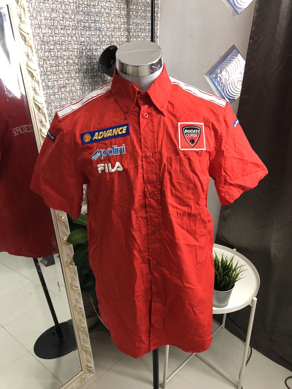 Ducati × Fila Made In Romania Ducati Forse Fila Podium Shirt Size US M / EU 48-50 / 2 - 2 Thumbnail