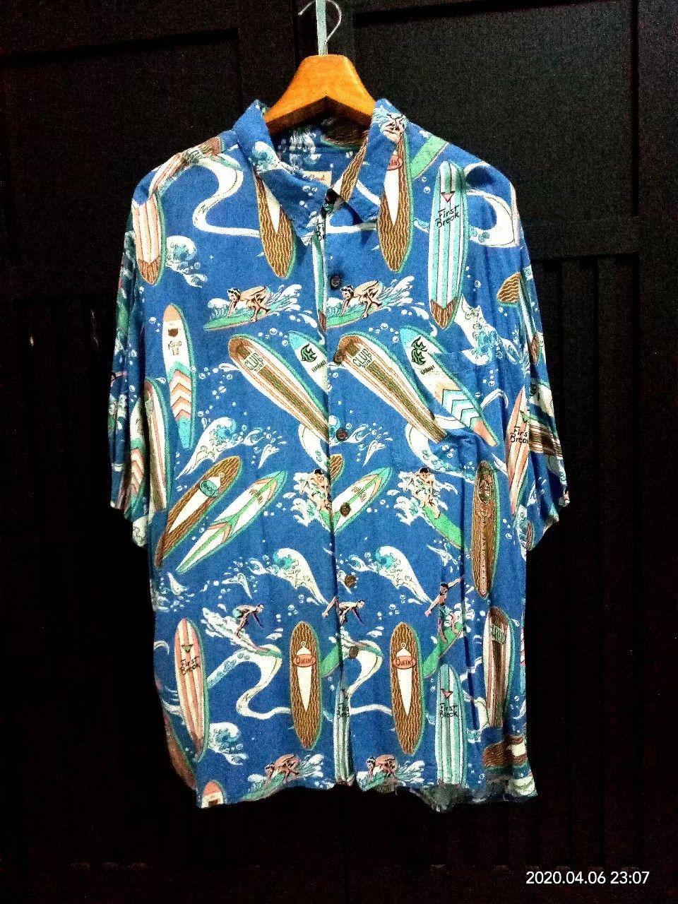 Alfred Sargent Vintage Reyn Spooner X Alfred Rayon Summer Shirt hawaii 70s Size US XL / EU 56 / 4 - 1 Thumbnail