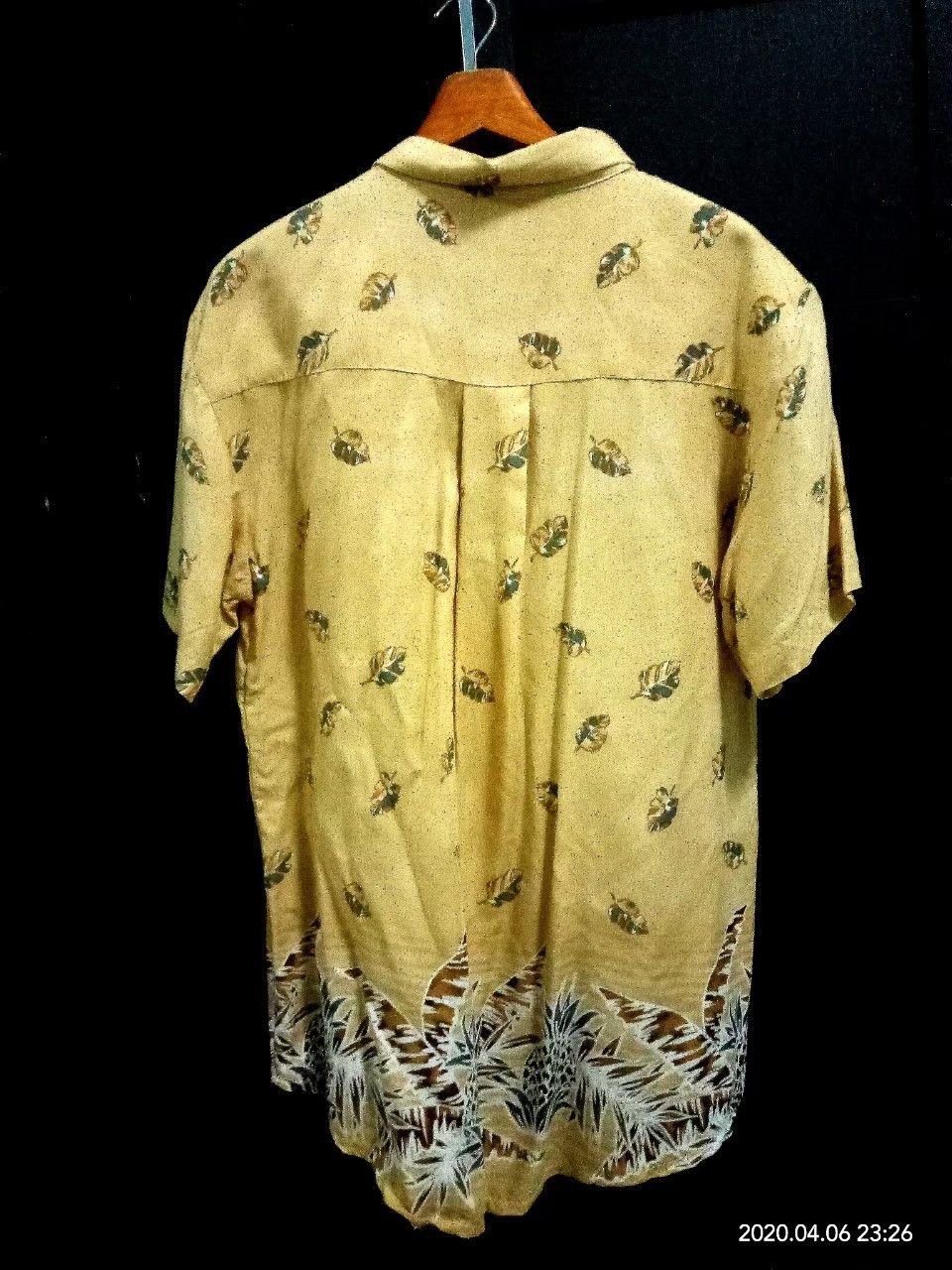 Vintage Vintage Hawaiian Rayon Shirts Pineapples 80s 90s Size US L / EU 52-54 / 3 - 2 Thumbnail