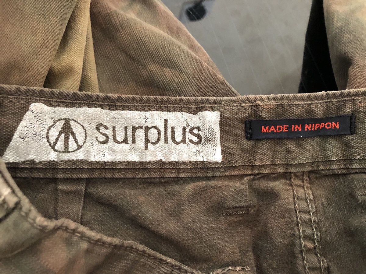 Vintage Japan Brand SURPLUS Tie Dye Six Pockets Pant Size US 32 / EU 48 - 12 Thumbnail