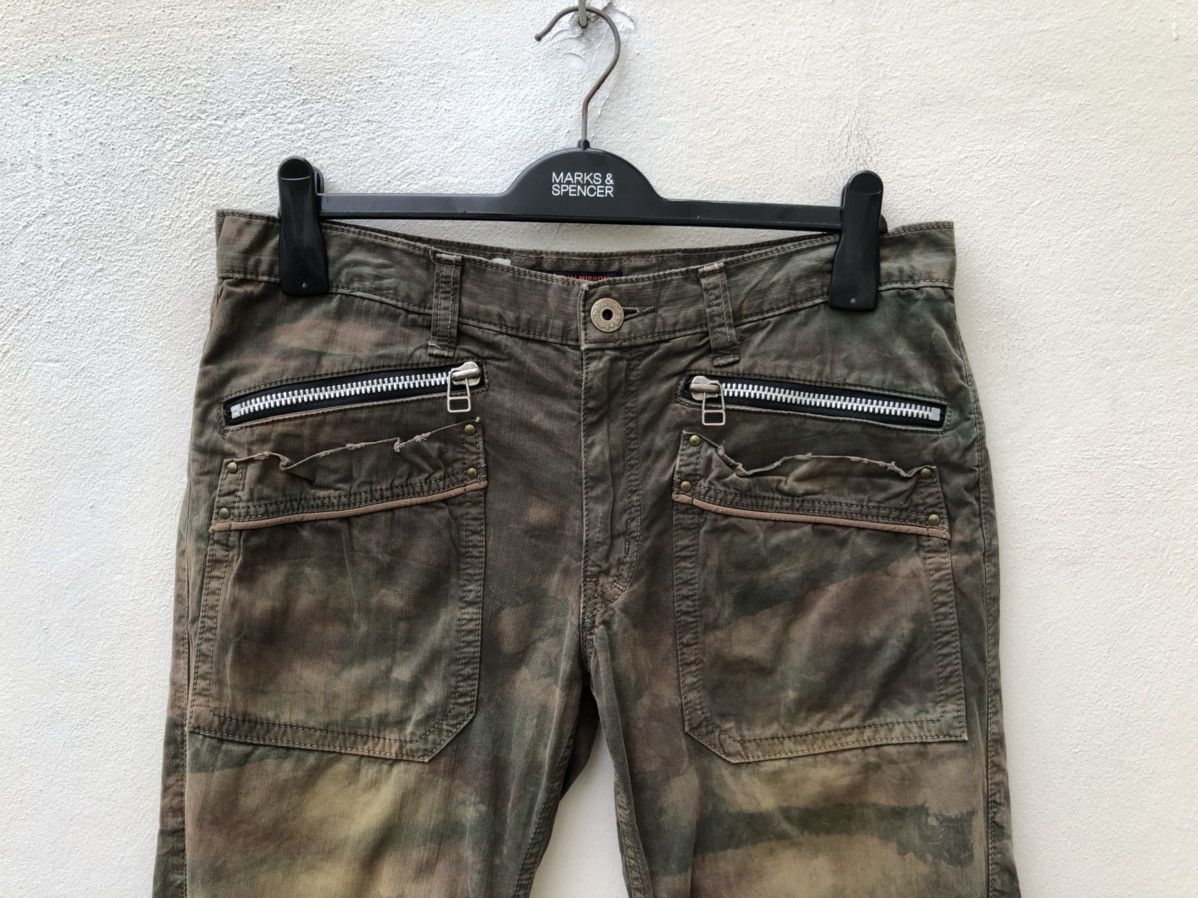 Vintage Japan Brand SURPLUS Tie Dye Six Pockets Pant Size US 32 / EU 48 - 2 Thumbnail