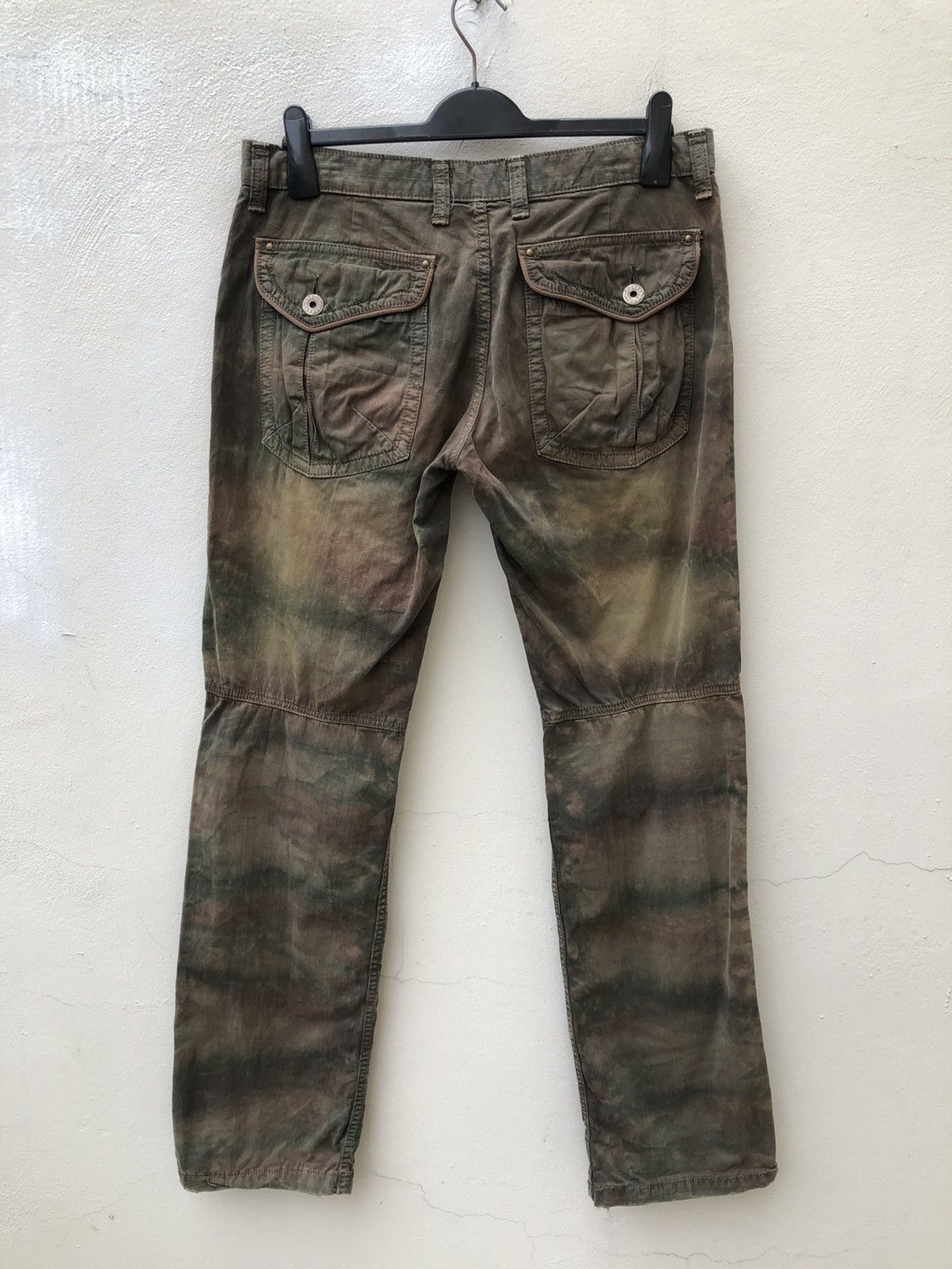 Vintage Japan Brand SURPLUS Tie Dye Six Pockets Pant Size US 32 / EU 48 - 7 Thumbnail