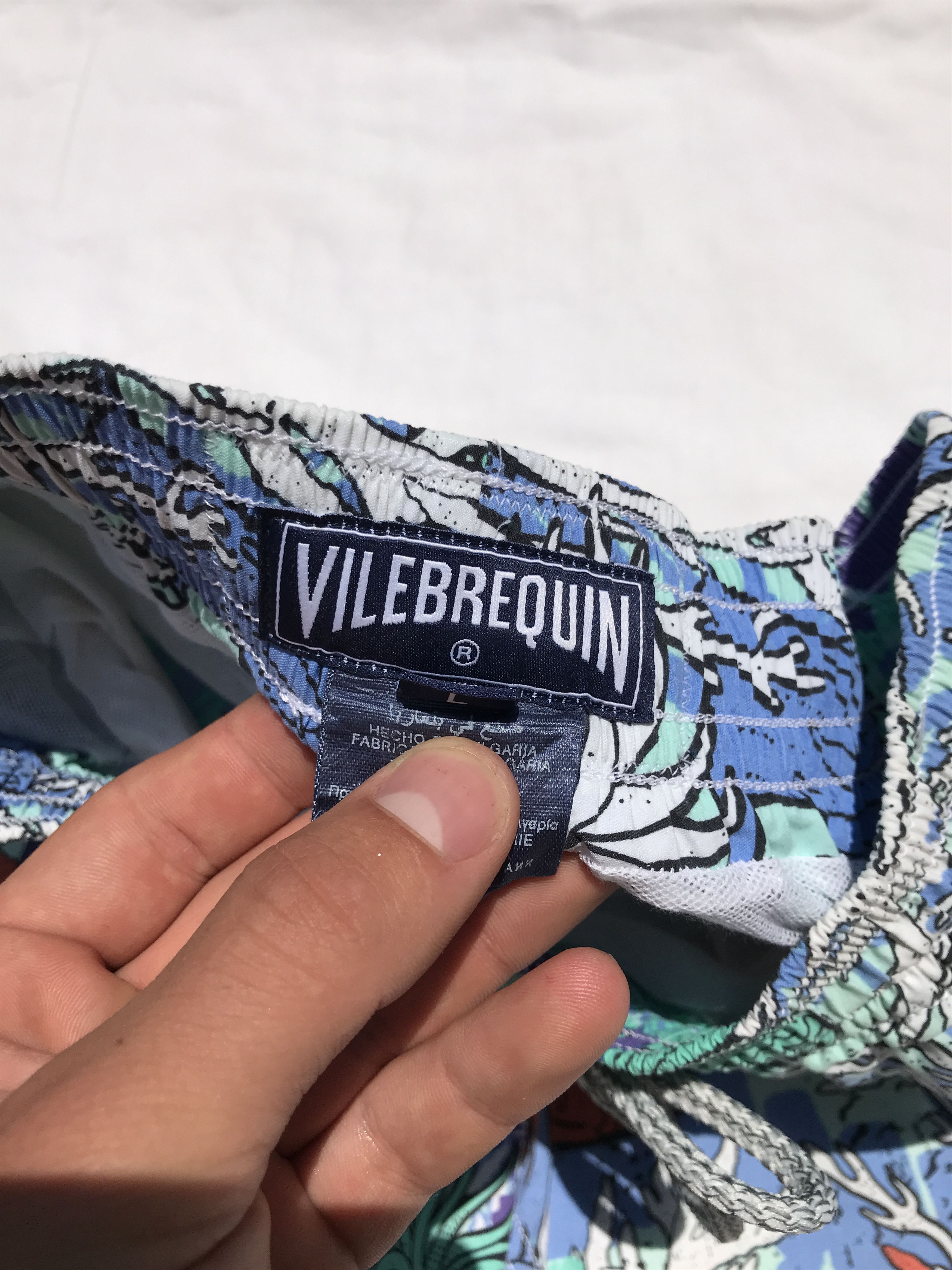 Vilebrequin VILEBREQUIN Moorea Beach Board Shorts Trunks Size L Bath Size US 34 / EU 50 - 6 Thumbnail