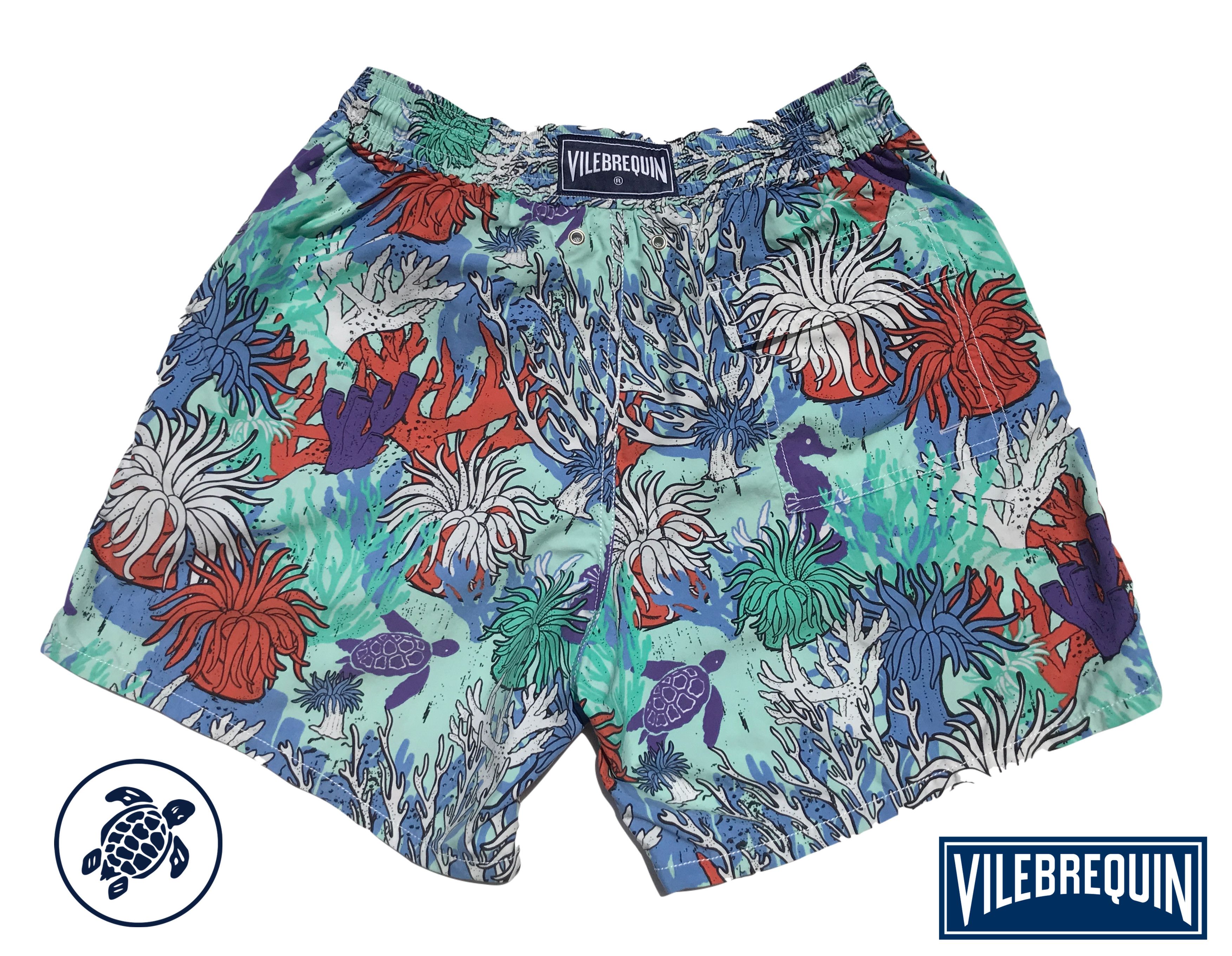 Vilebrequin VILEBREQUIN Moorea Beach Board Shorts Trunks Size L Bath Size US 34 / EU 50 - 1 Thumbnail
