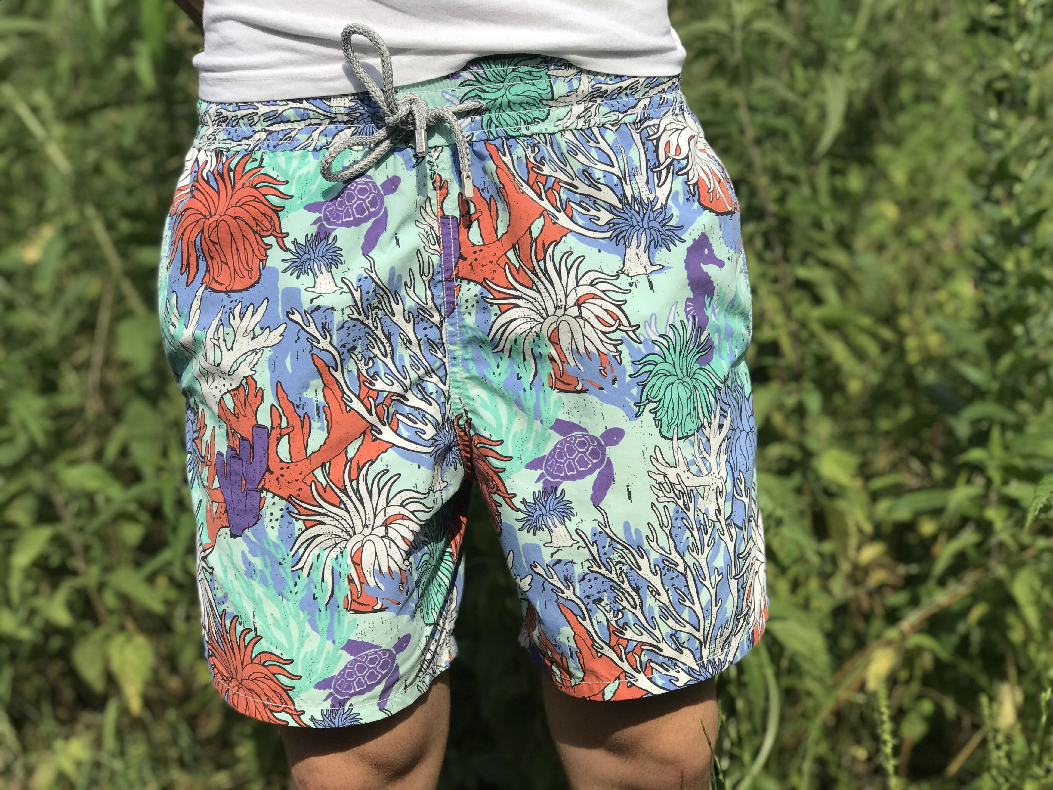 Vilebrequin VILEBREQUIN Moorea Beach Board Shorts Trunks Size L Bath Size US 34 / EU 50 - 7 Thumbnail